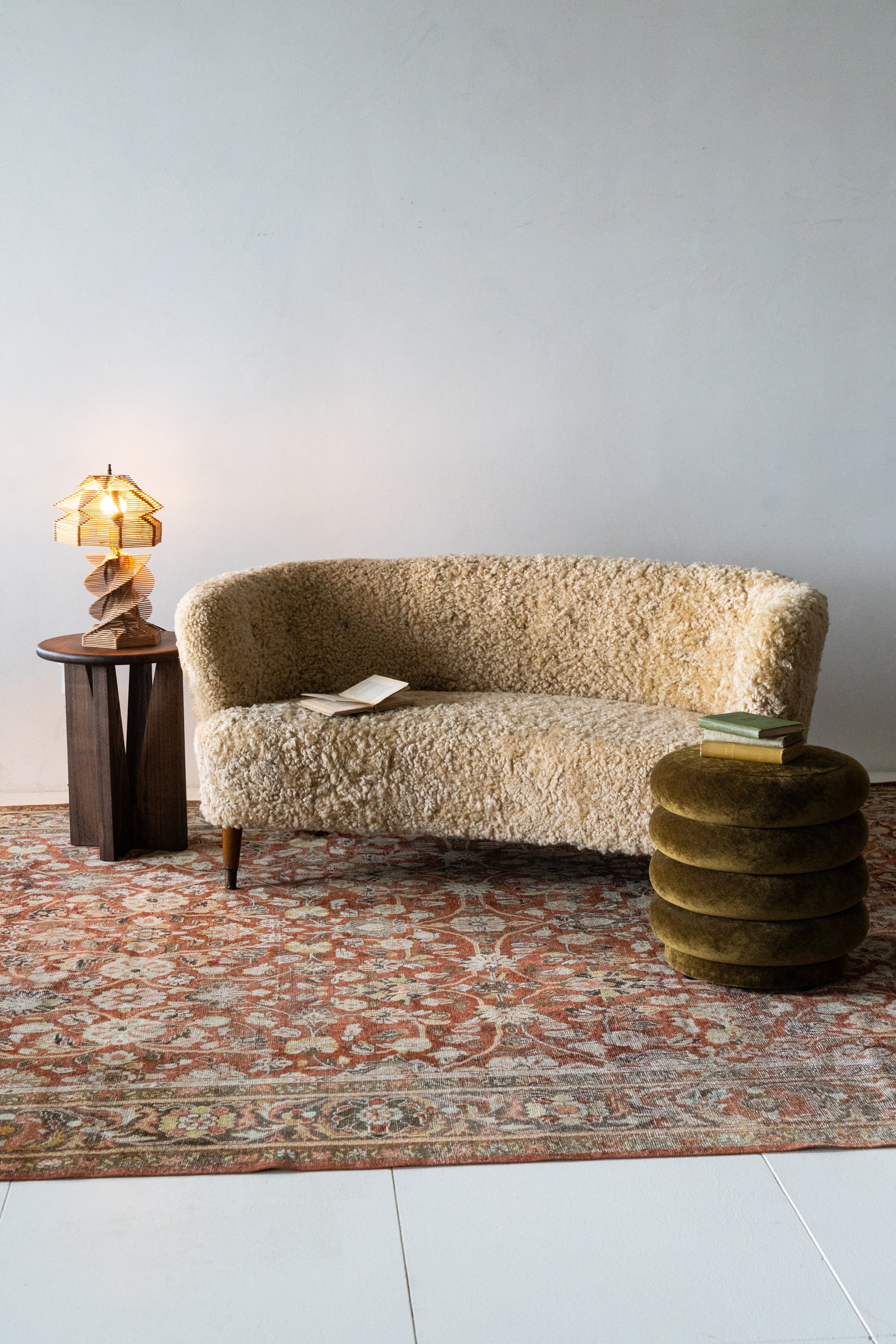 District Loom Vintage Mahal Area Rug Orion