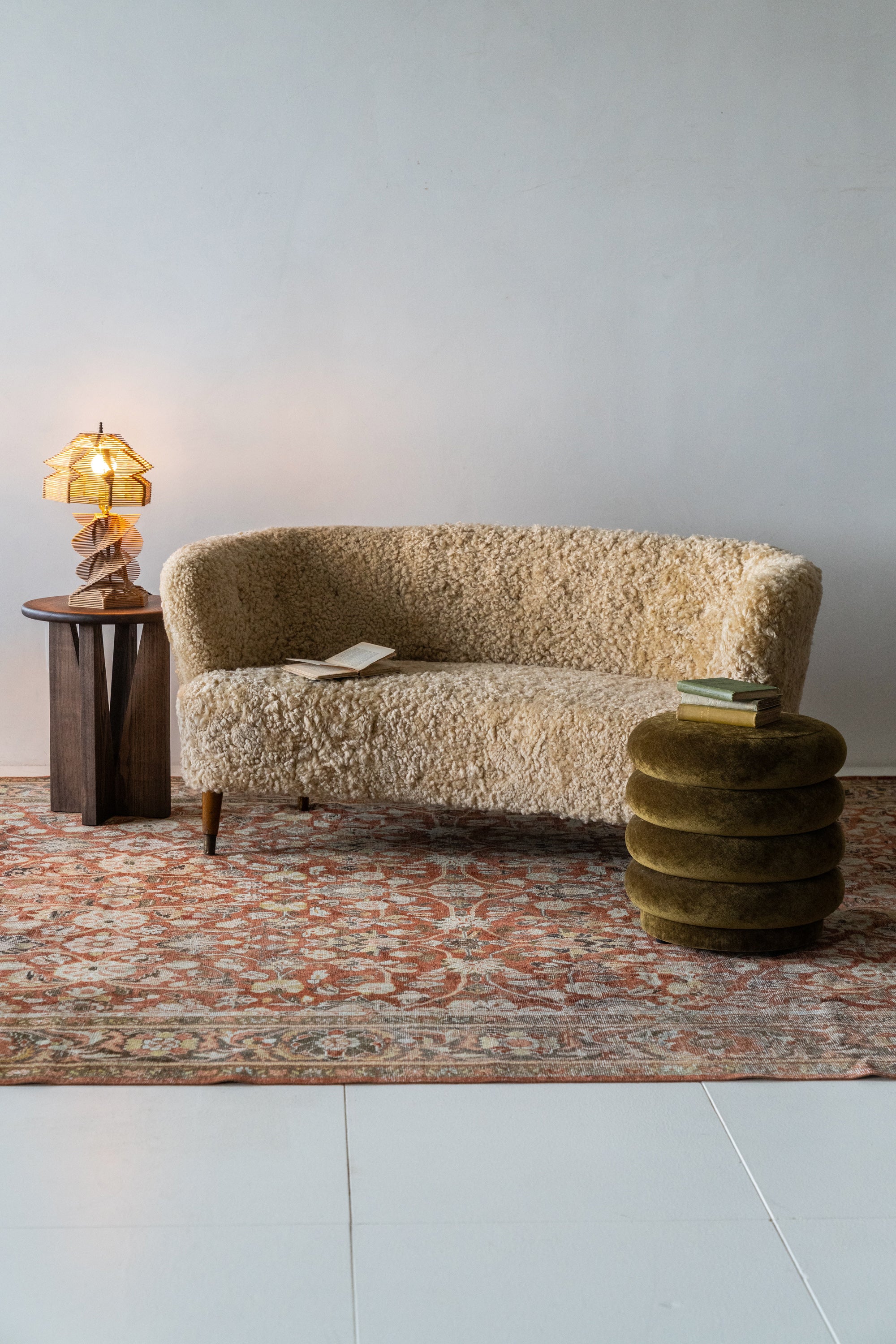 District Loom Vintage Mahal Area Rug Orion