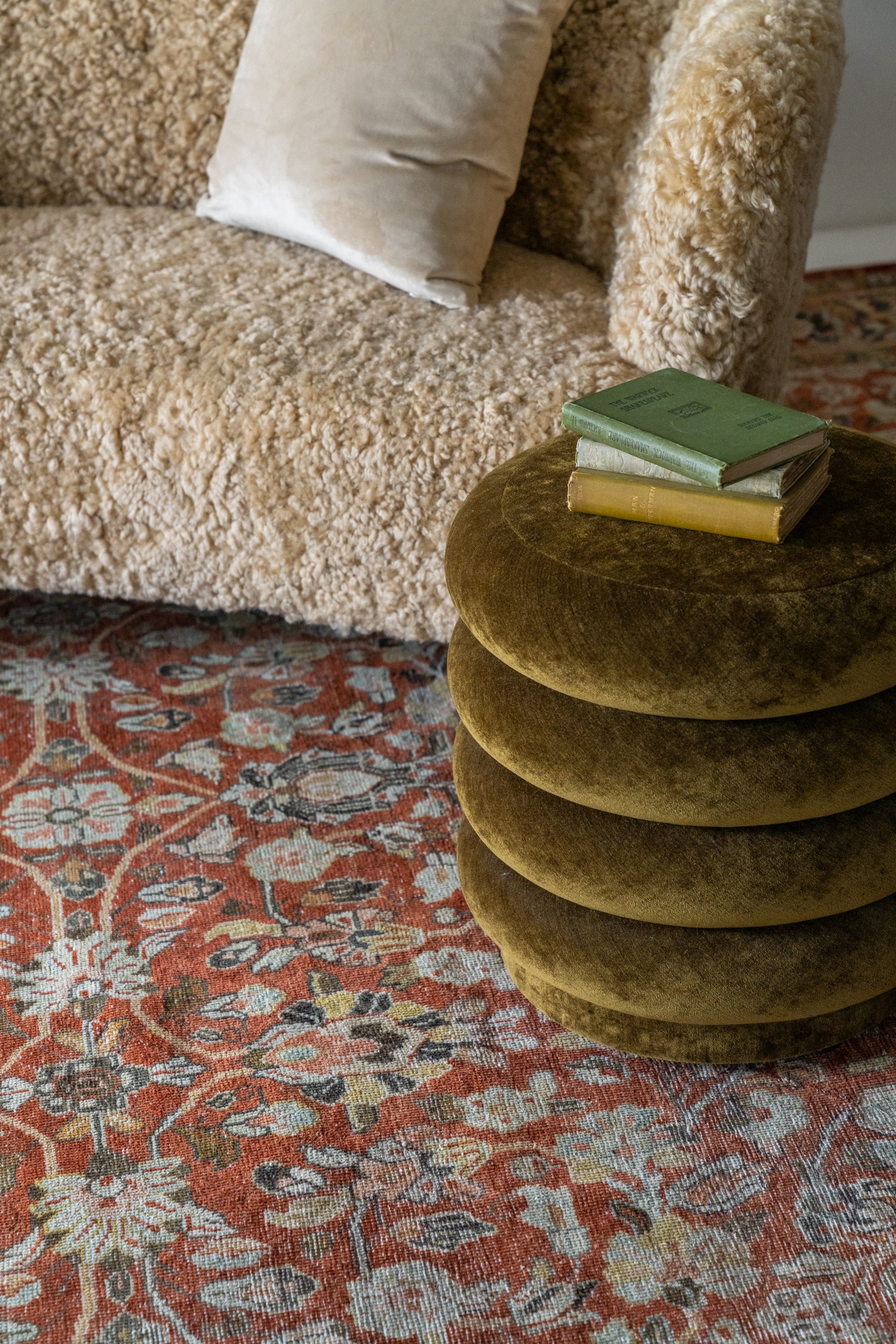 District Loom Vintage Mahal Area Rug Orion