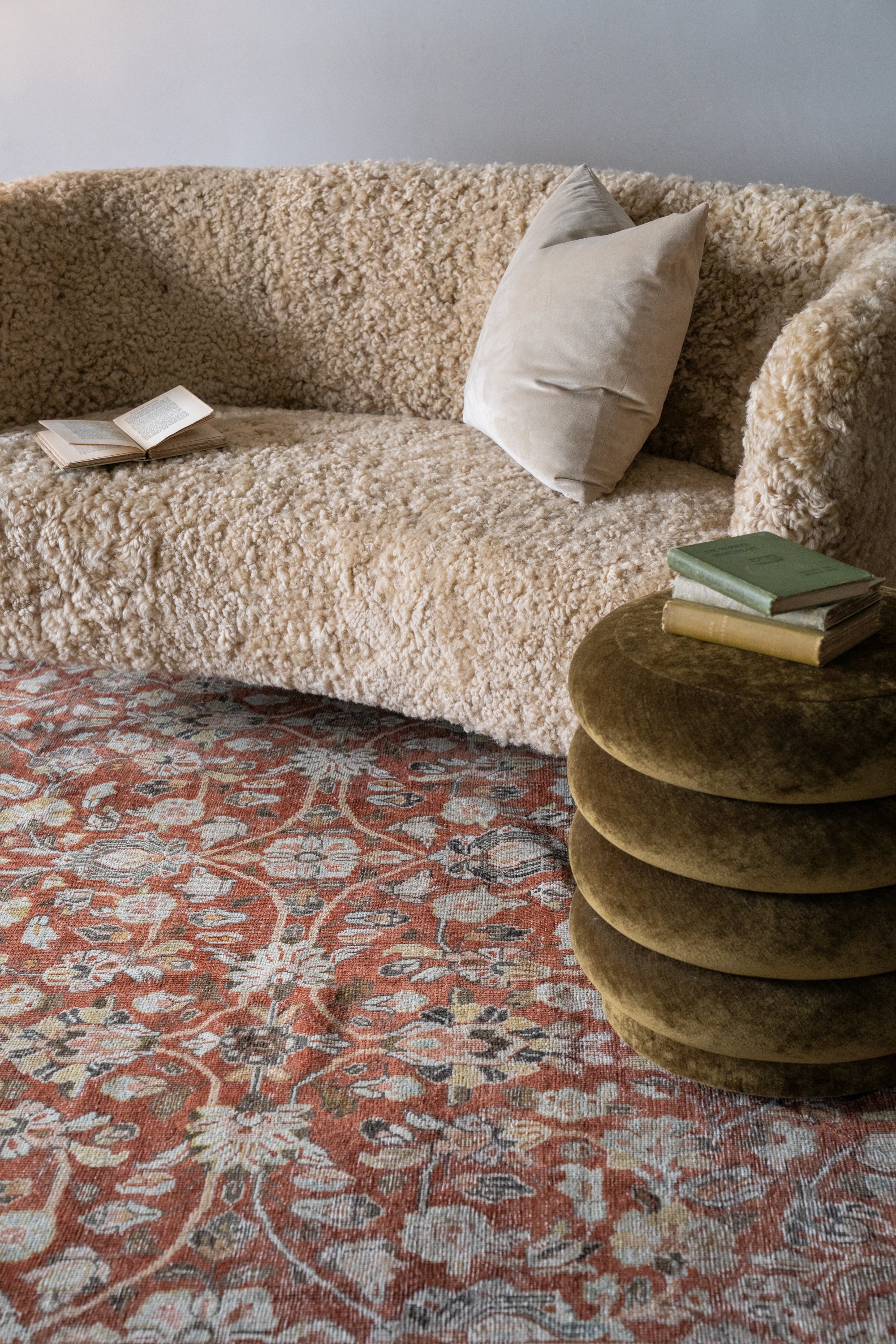 District Loom Vintage Mahal Area Rug Orion