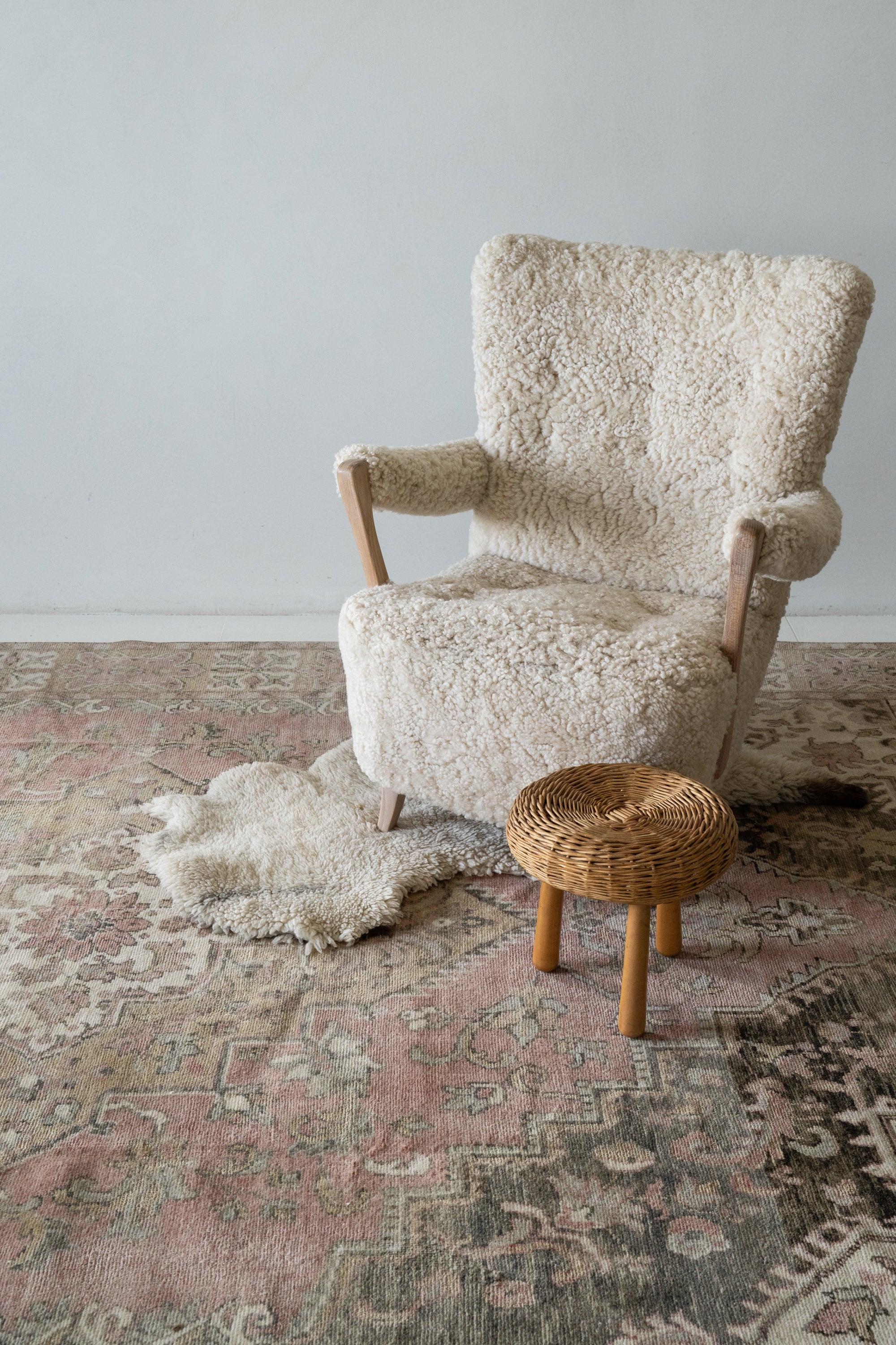 District Loom Vintage Sivas Area Rug Poplar