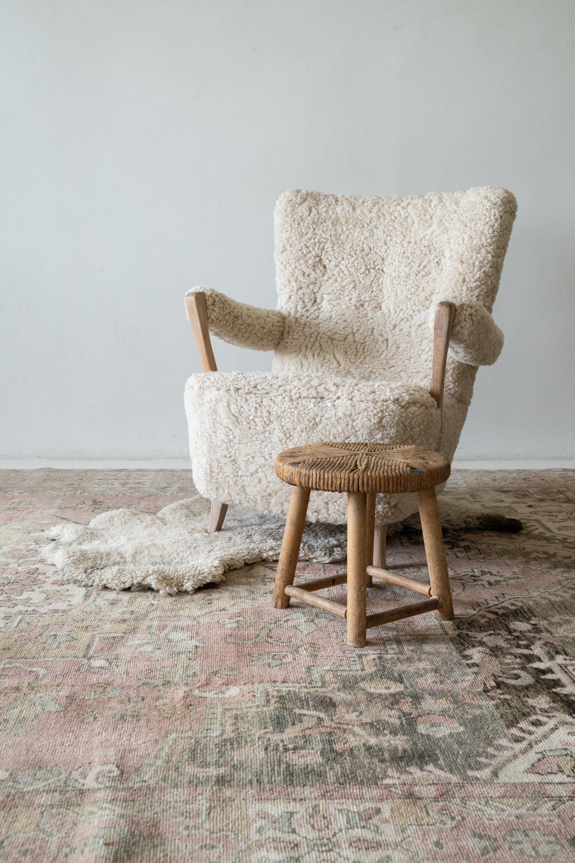 District Loom Vintage Sivas Area Rug Poplar