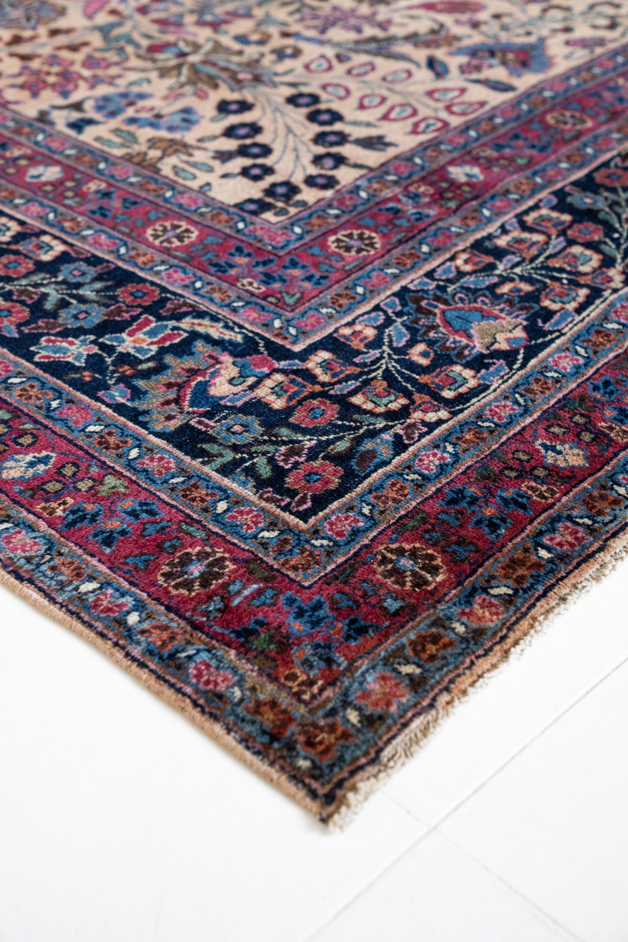 District Loom Vintage Tabriz Area Rug Pricilla