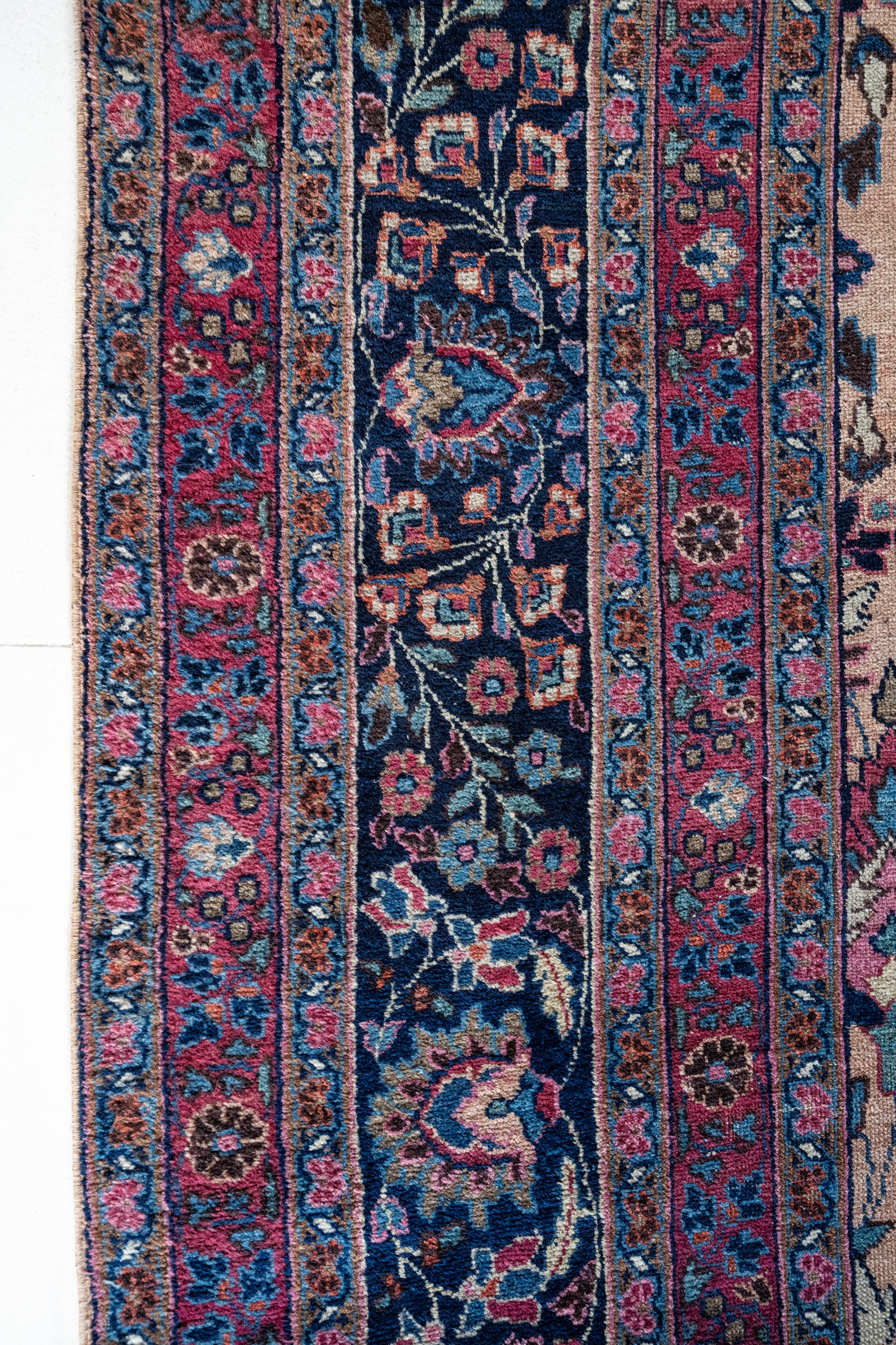 District Loom Vintage Tabriz Area Rug Pricilla