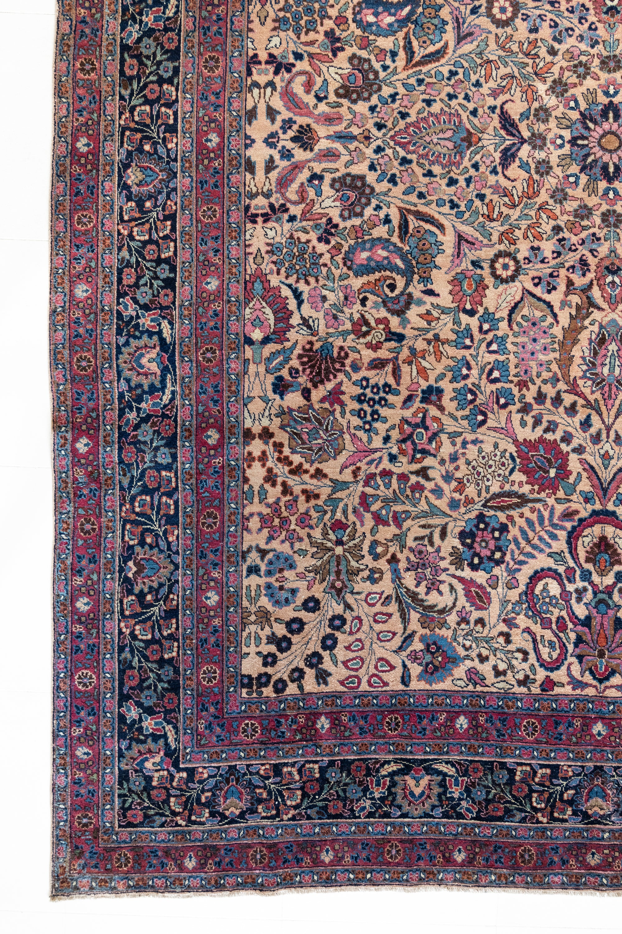District Loom Vintage Tabriz Area Rug Pricilla