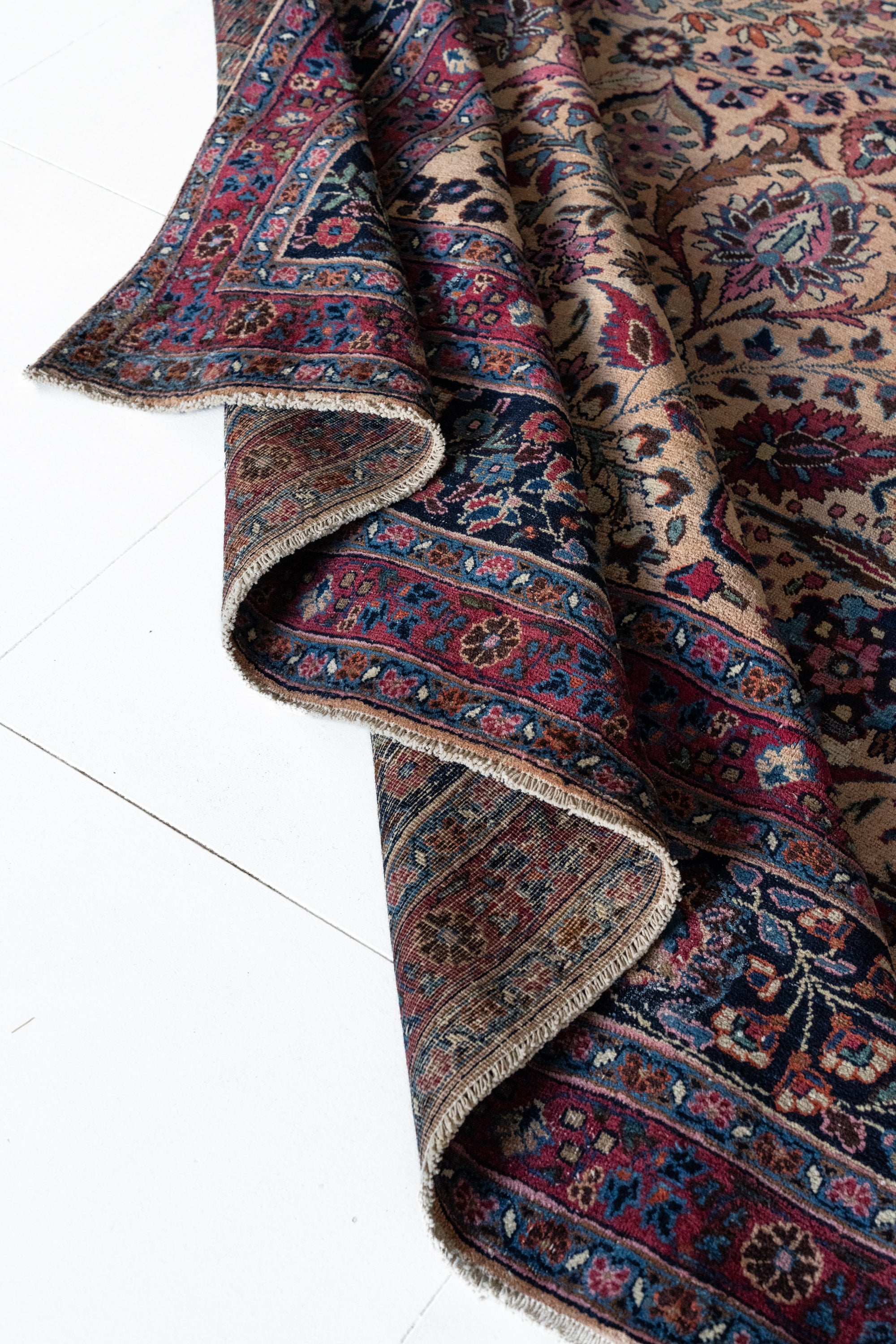 District Loom Vintage Tabriz Area Rug Pricilla