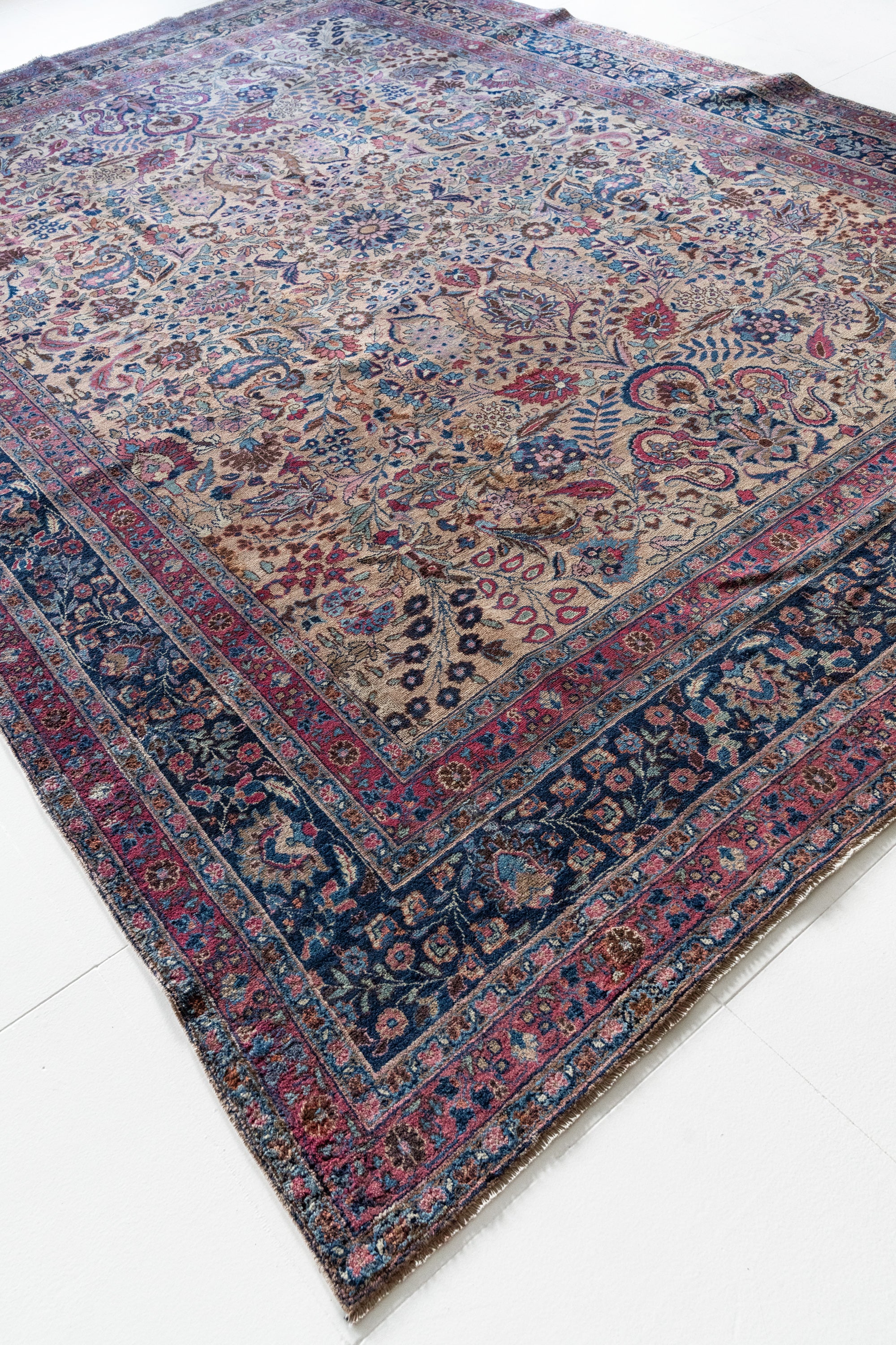 District Loom Vintage Tabriz Area Rug Pricilla