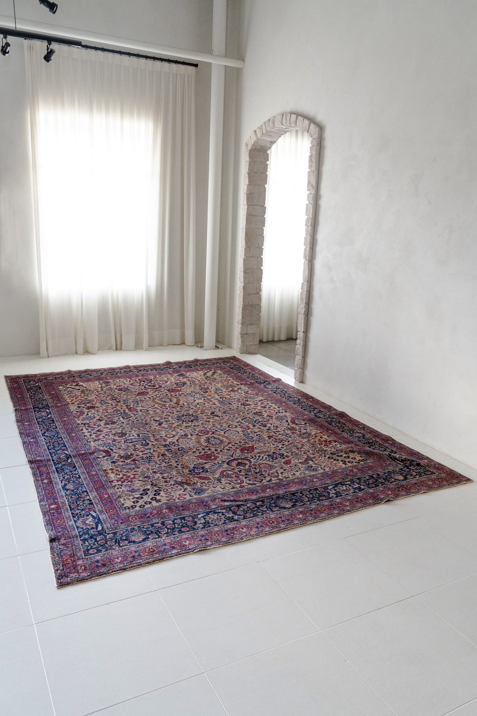District Loom Vintage Tabriz Area Rug Pricilla