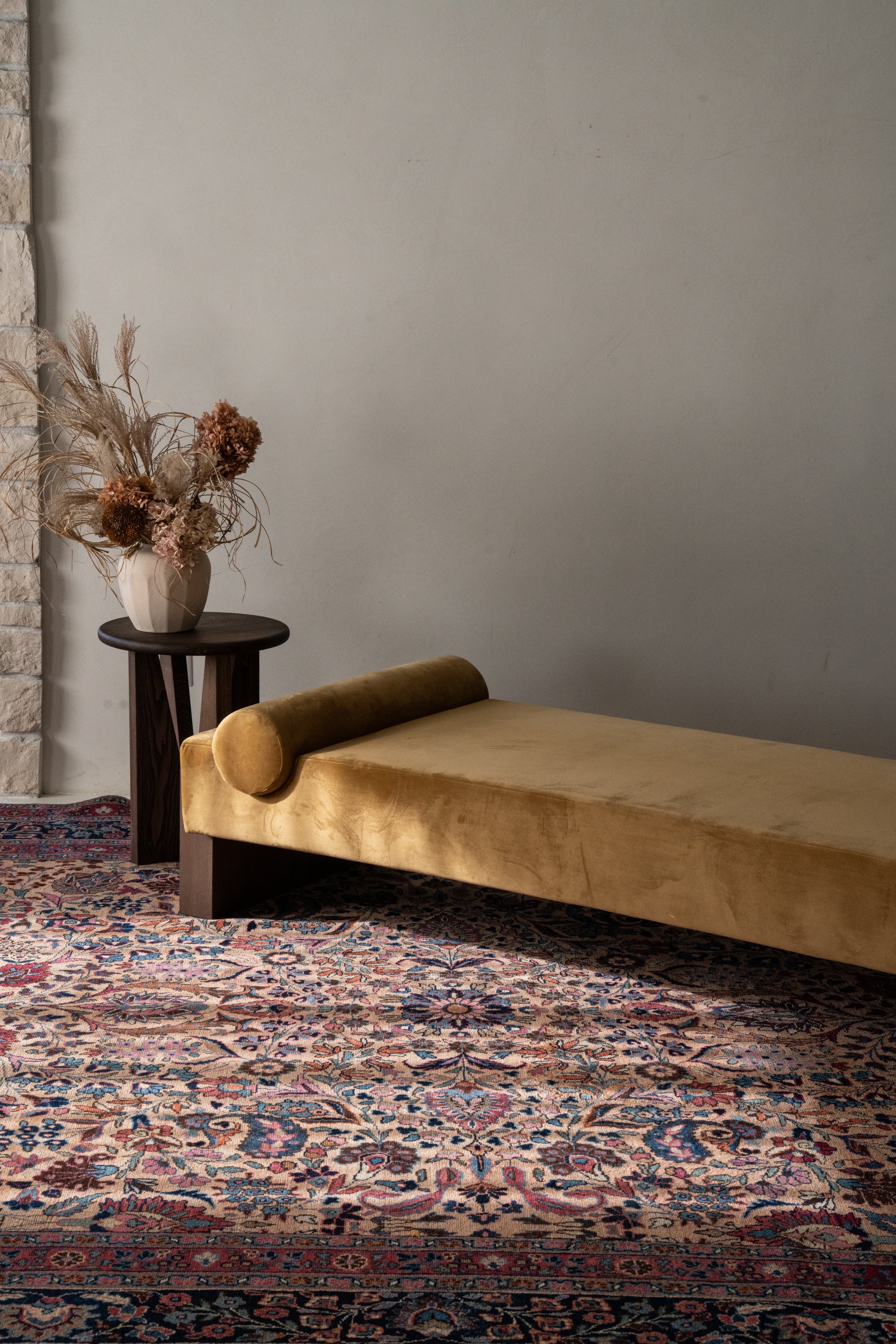 District Loom Vintage Tabriz Area Rug Pricilla