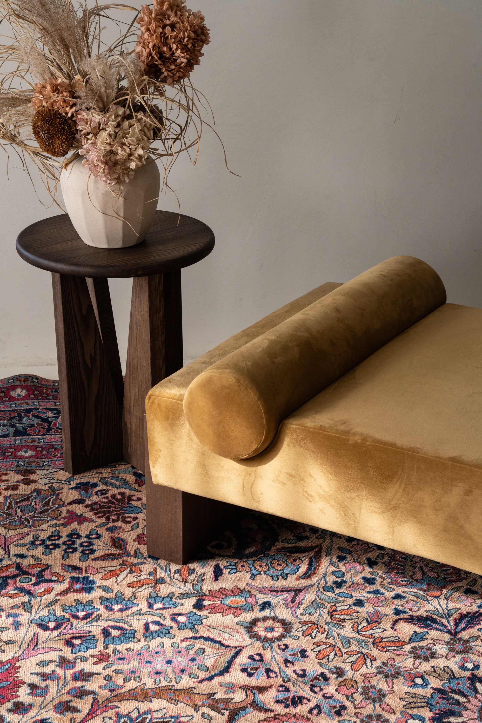 District Loom Vintage Tabriz Area Rug Pricilla