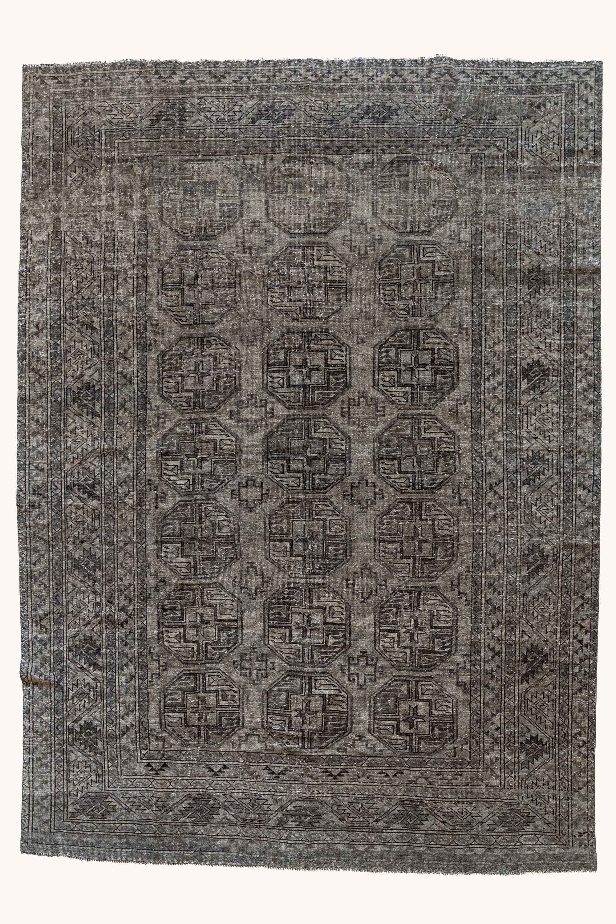District Loom Vintage Ensari Area Rug Reed