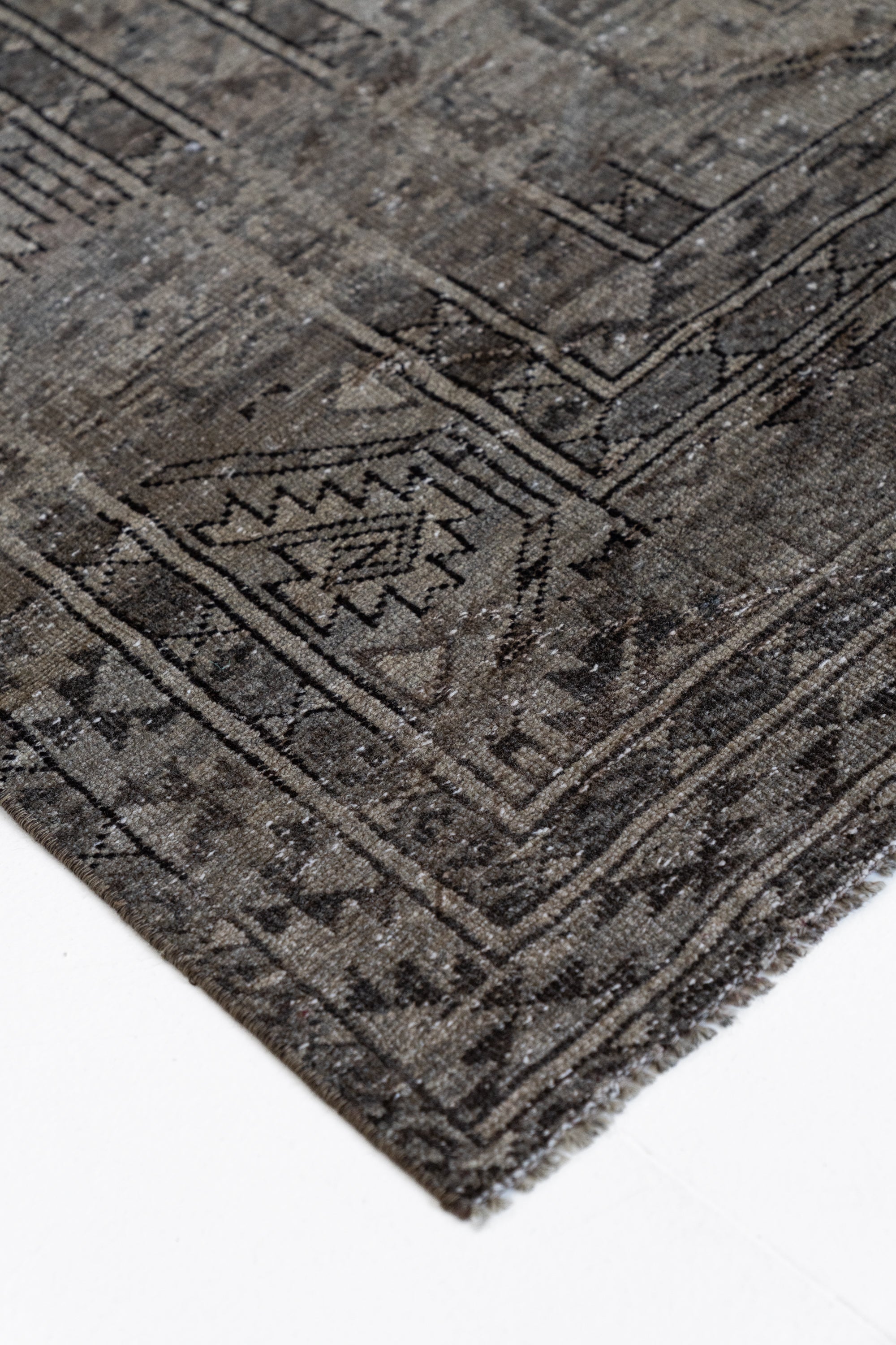 District Loom Vintage Ensari Area Rug Reed