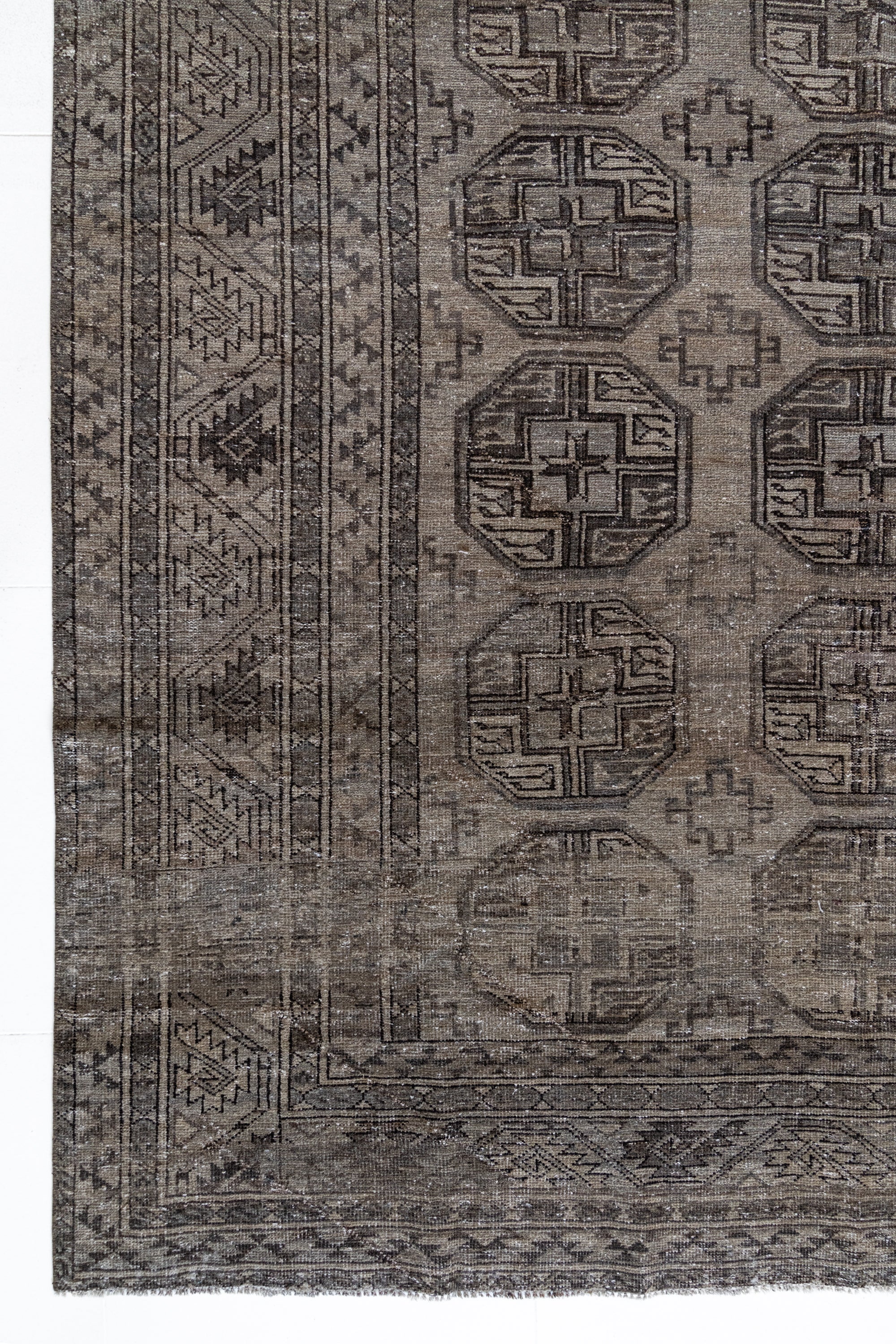 District Loom Vintage Ensari Area Rug Reed