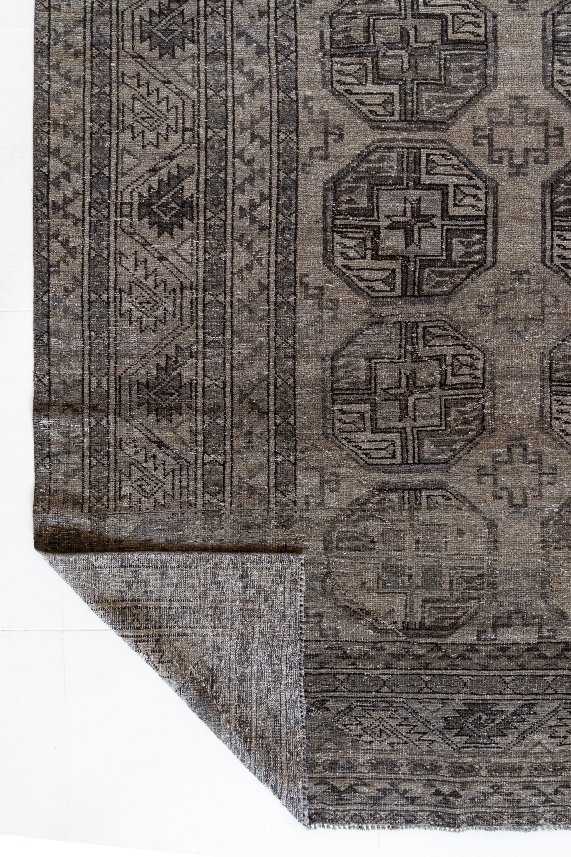District Loom Vintage Ensari Area Rug Reed