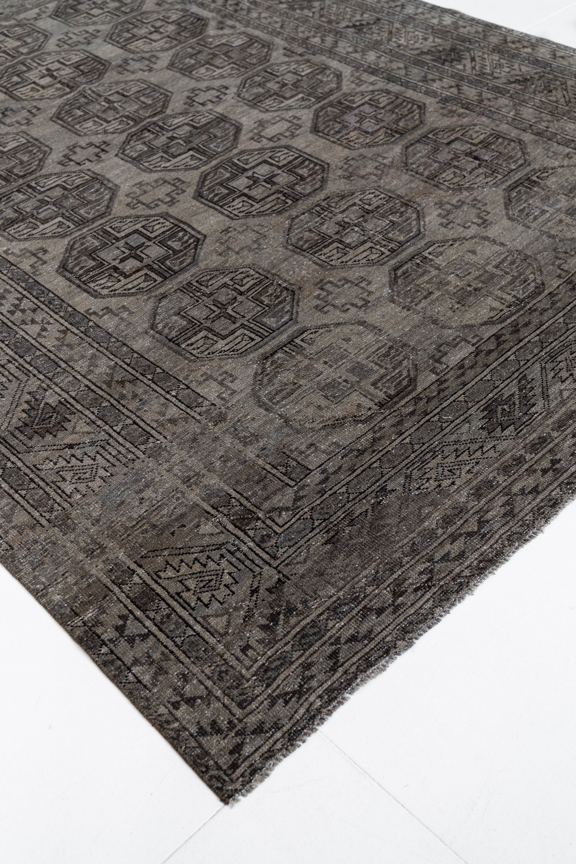 District Loom Vintage Ensari Area Rug Reed