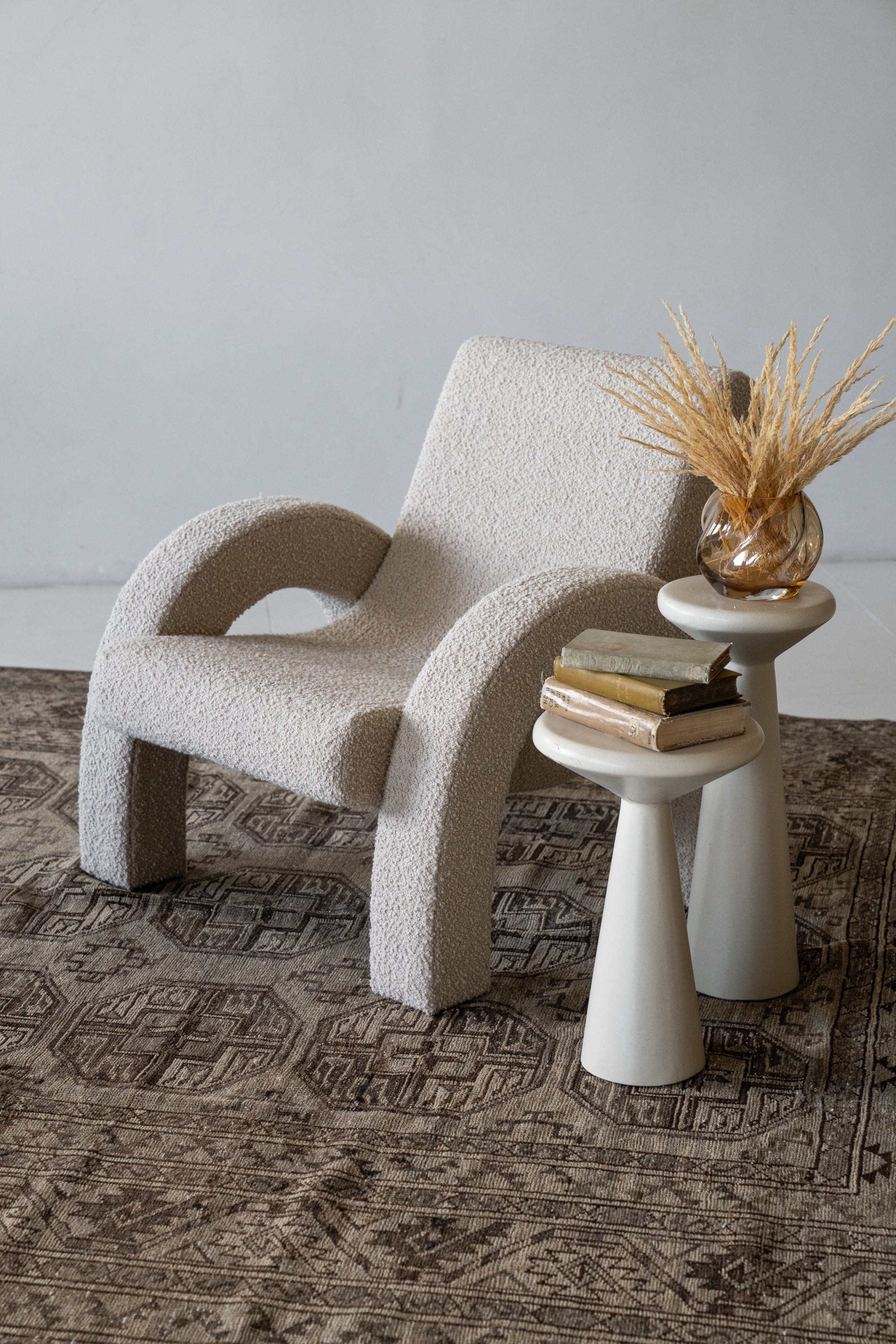 District Loom Vintage Ensari Area Rug Reed