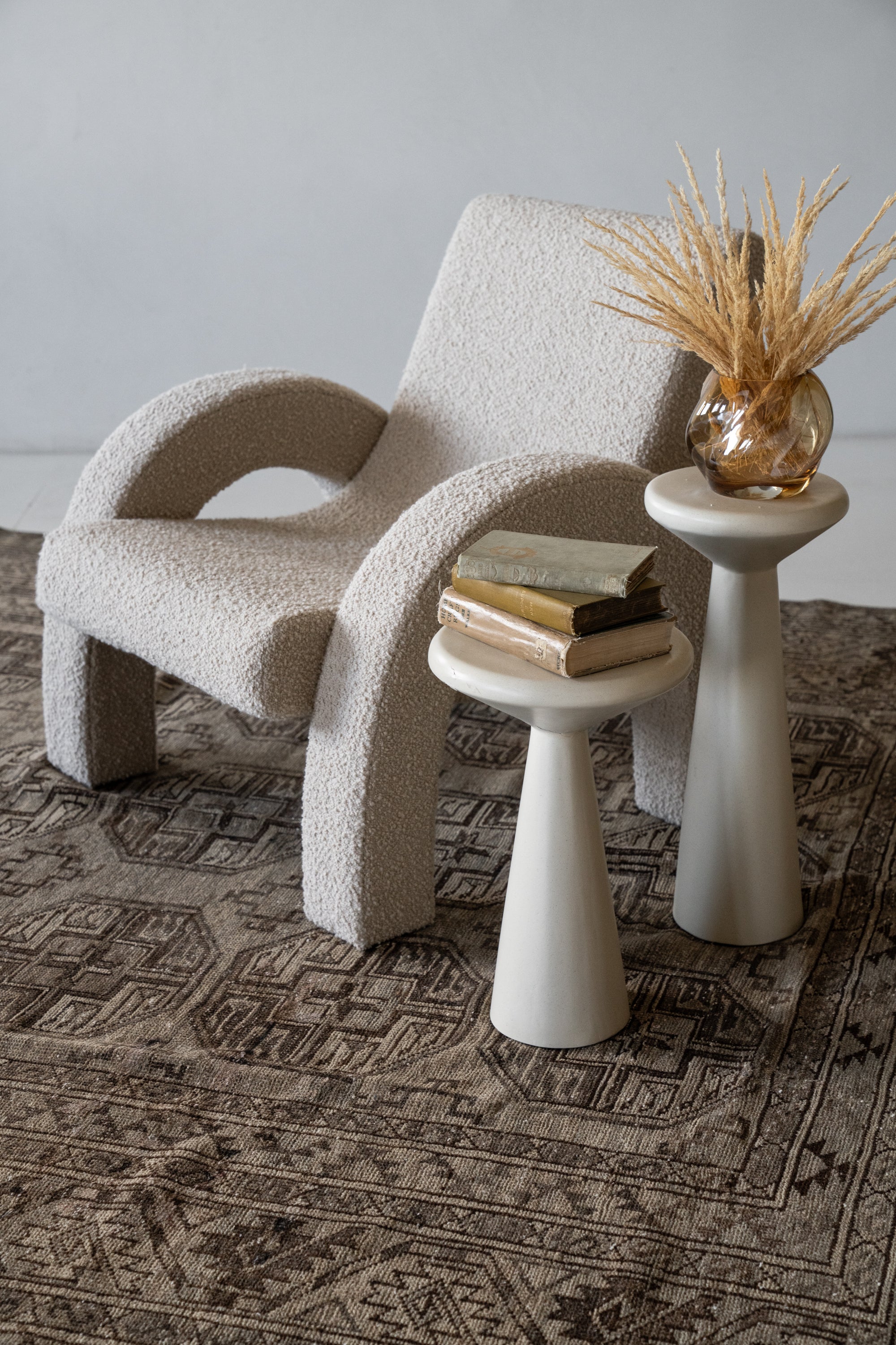 District Loom Vintage Ensari Area Rug Reed