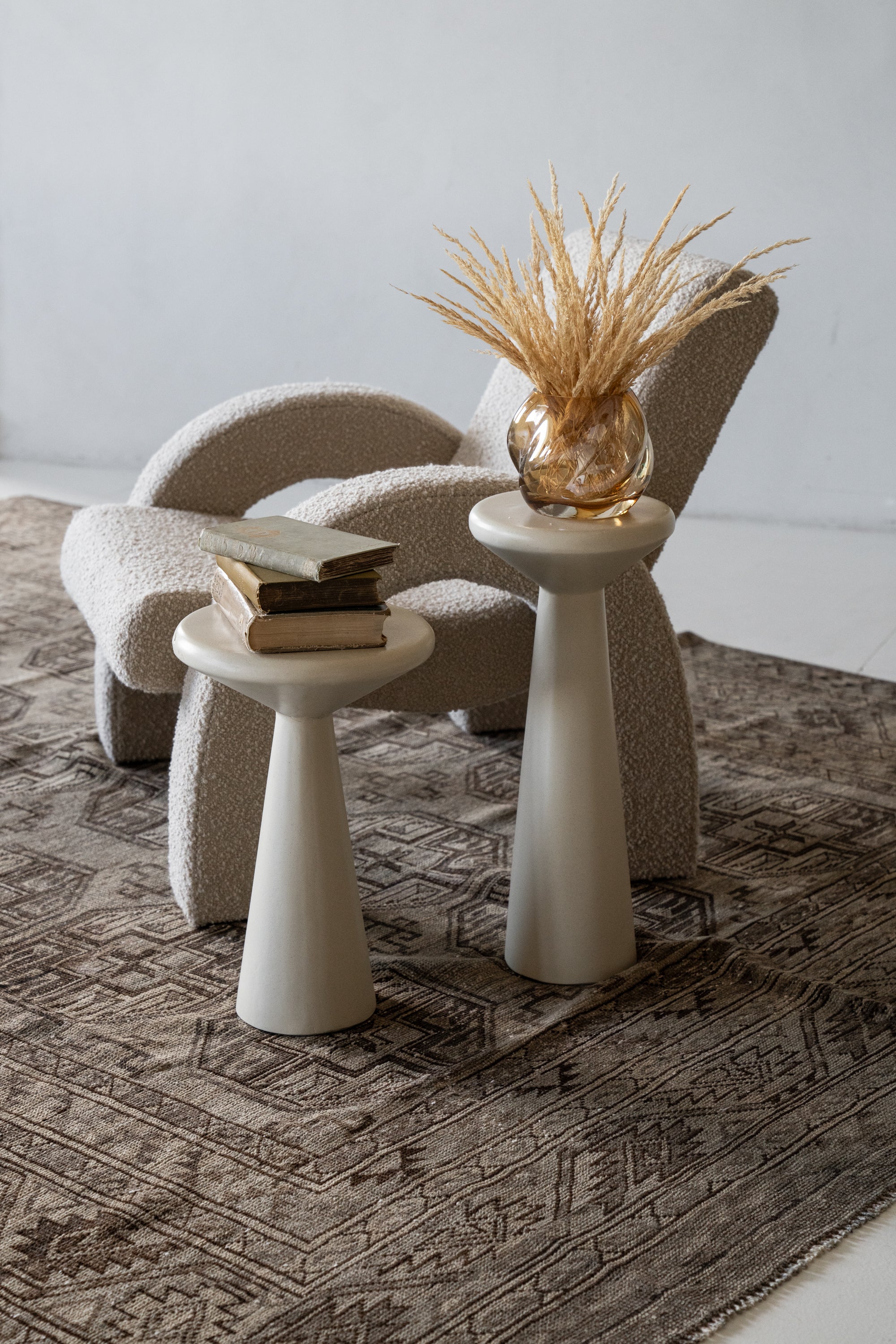 District Loom Vintage Ensari Area Rug Reed