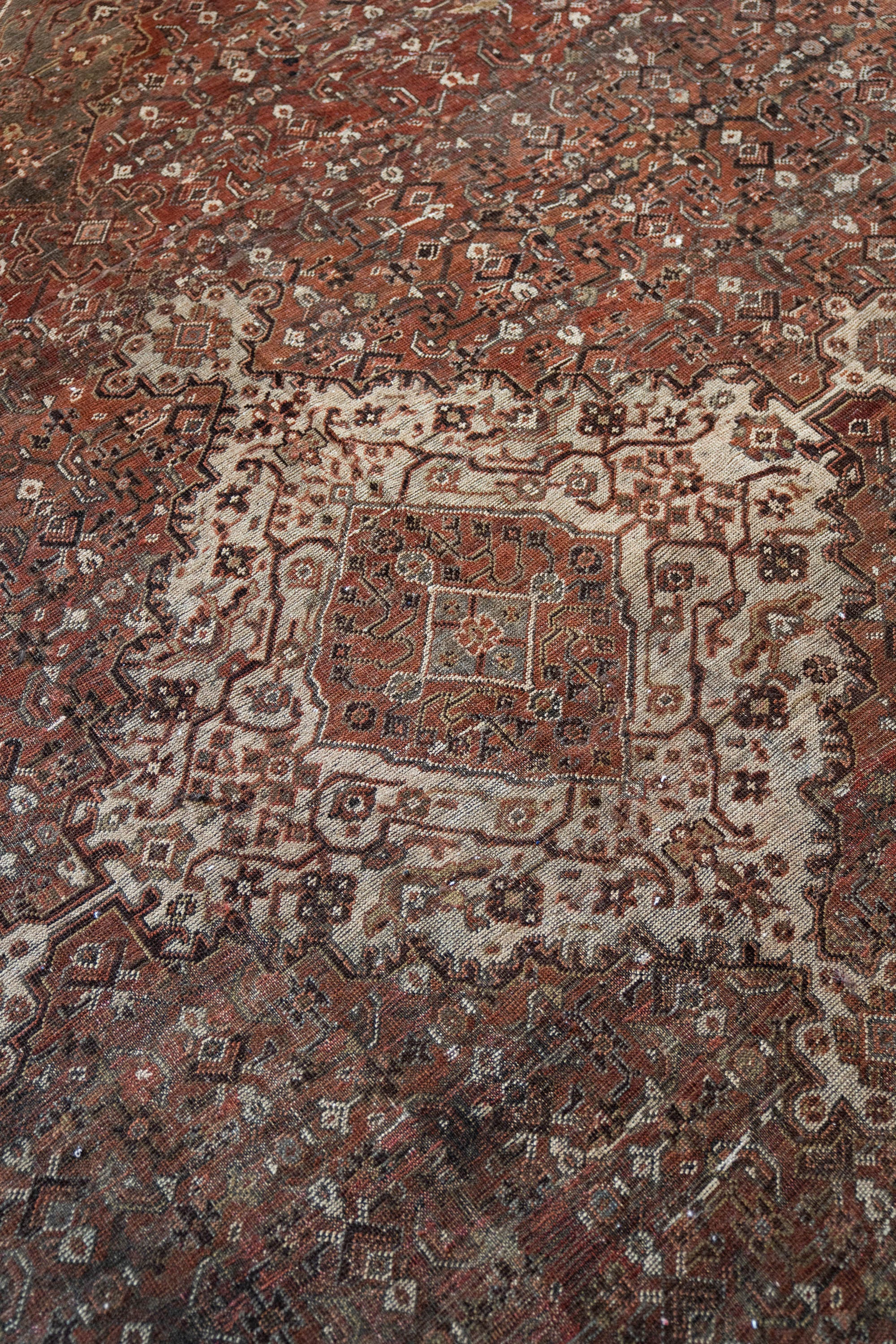 District Loom Vintage Shiraz area rug Sumner