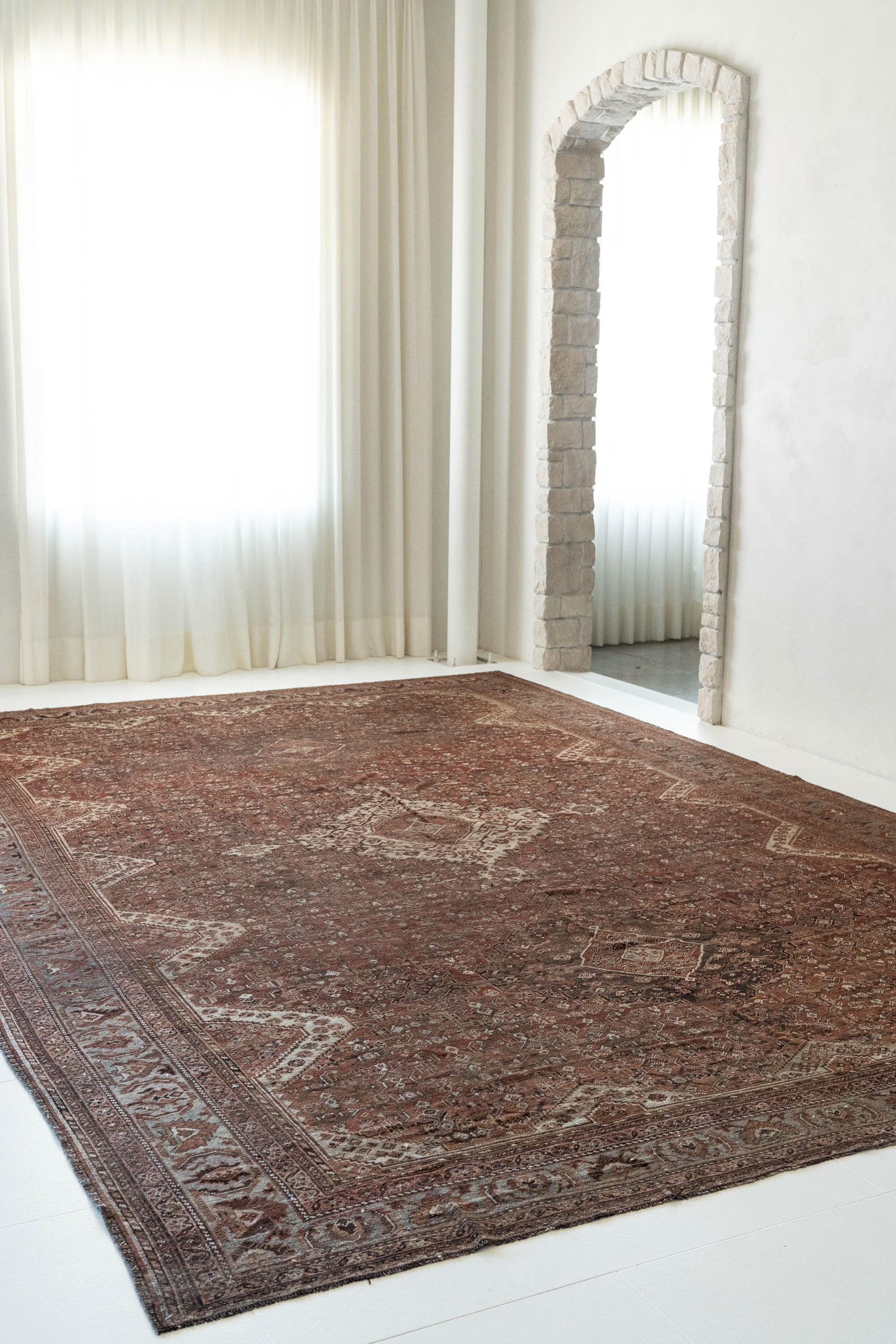 District Loom Vintage Shiraz area rug Sumner