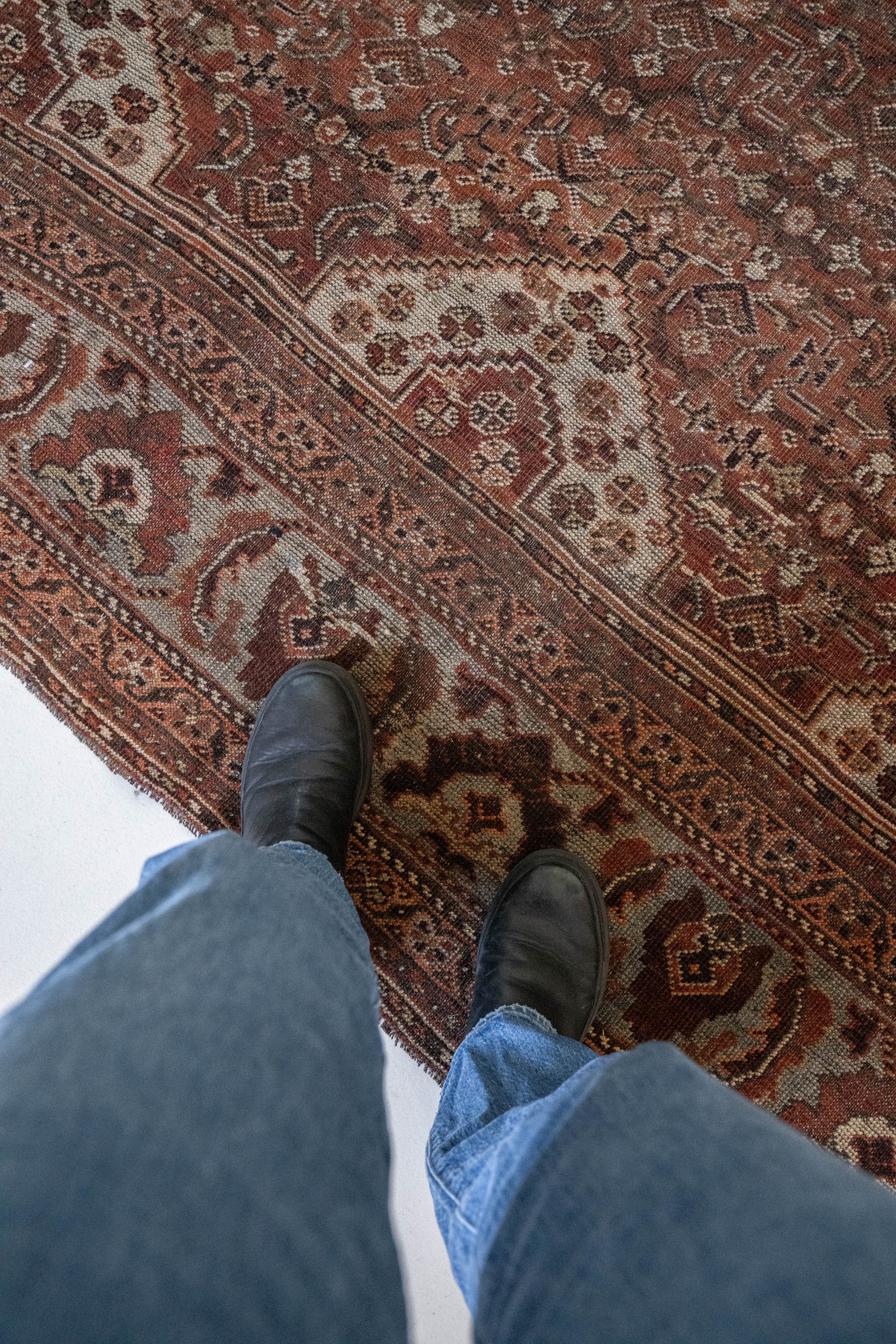 District Loom Vintage Shiraz area rug Sumner