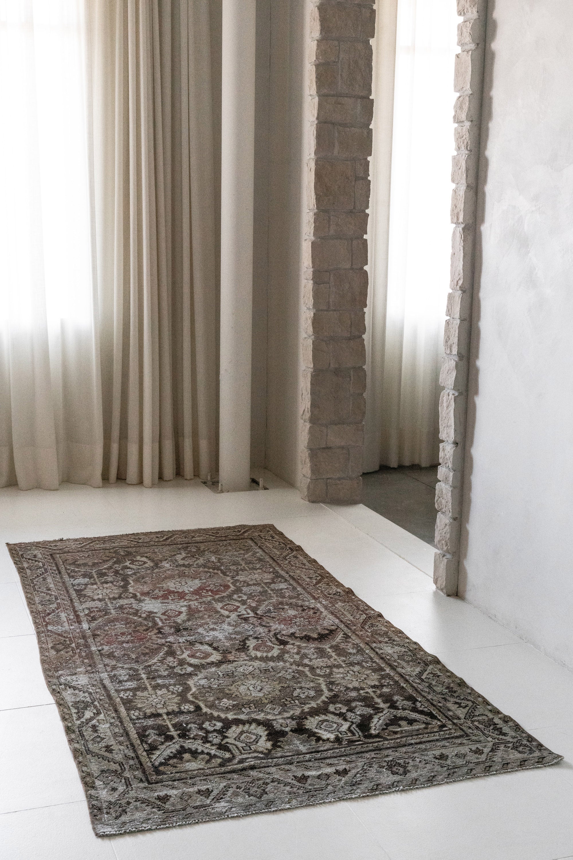 District Loom Vintage Mahal rug Totten