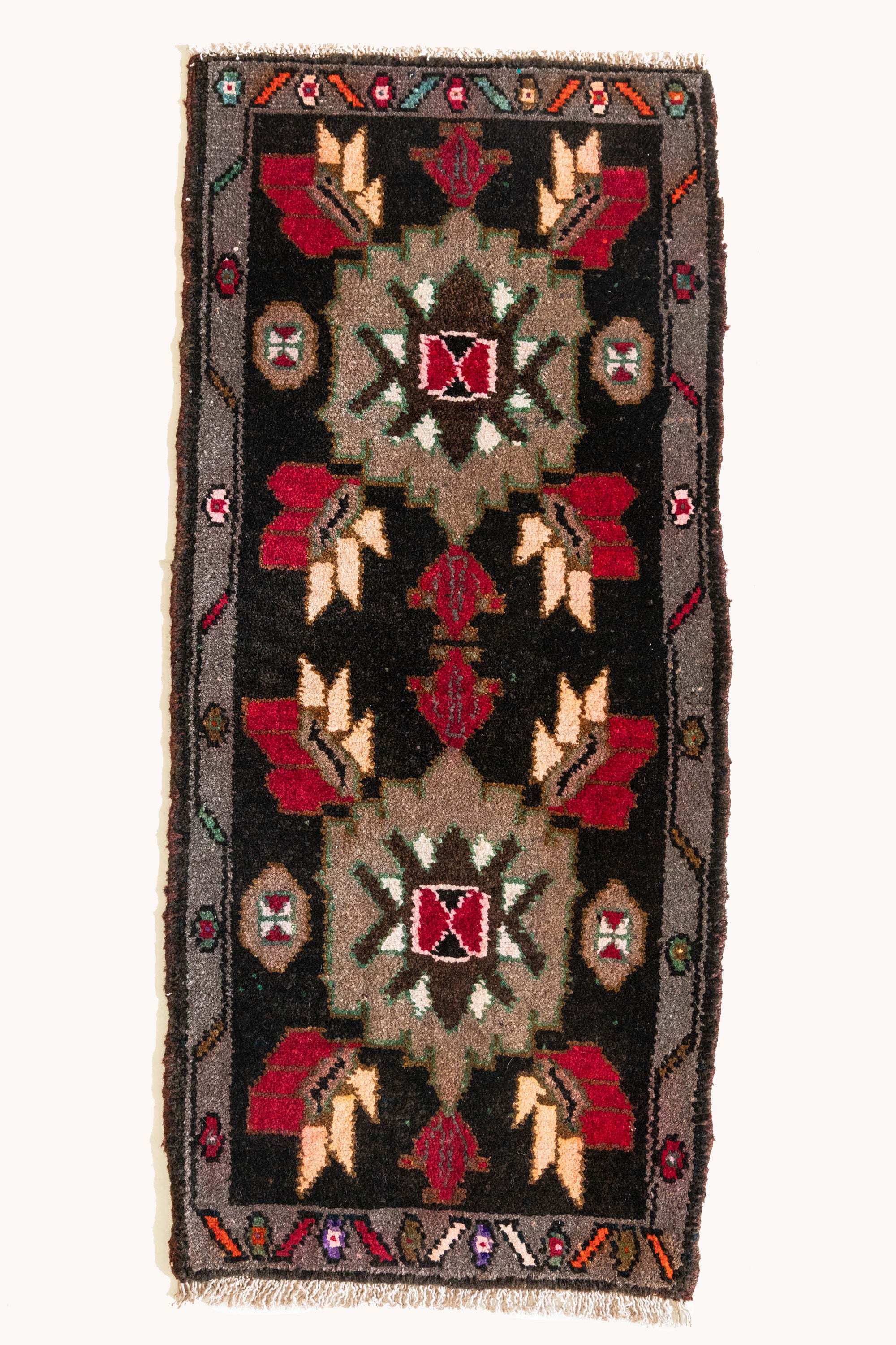 District Loom Vintage Turkish Mini Rug No. 619 for Anthropologie