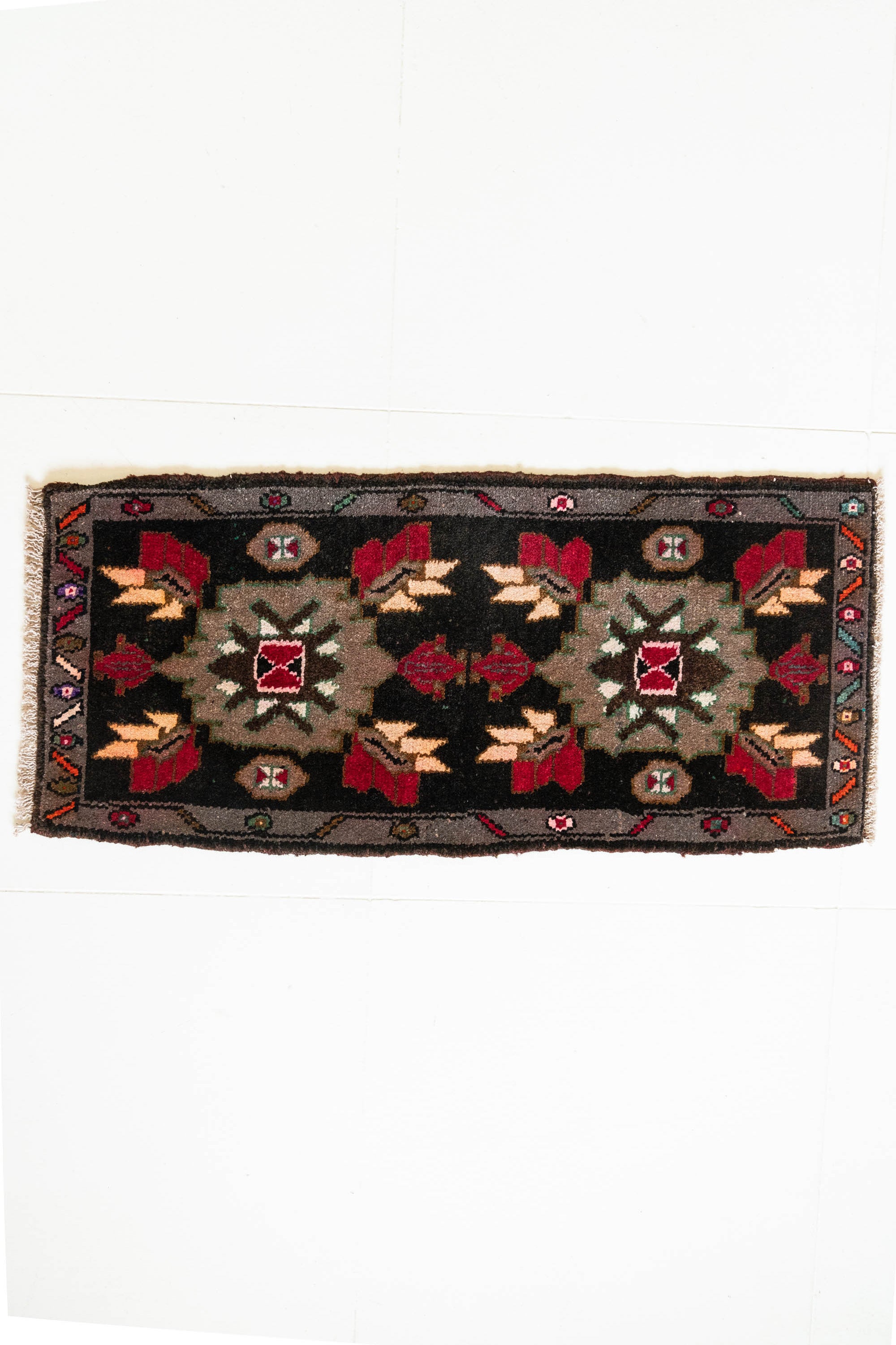 District Loom Vintage Turkish Mini Rug No. 619 for Anthropologie