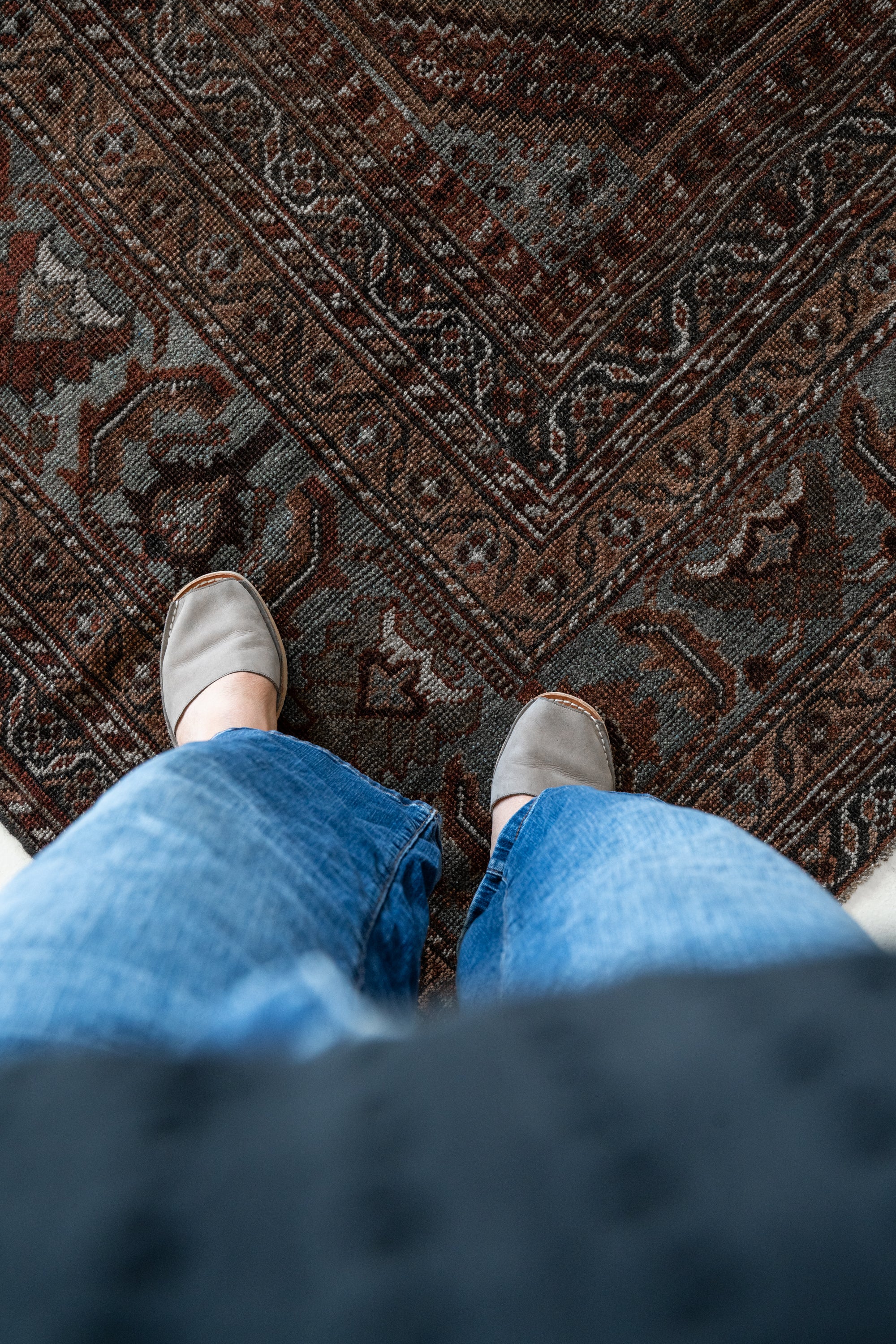 District Loom Vintage Qashqai Area Rug Zina