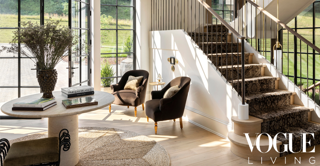 Six Vintage Rugs, One Stair Runner