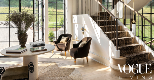 Six Vintage Rugs, One Stair Runner