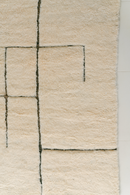 District Loom Modern hand knotted Moroccan Beni Ourain area rug 003 made-to-order