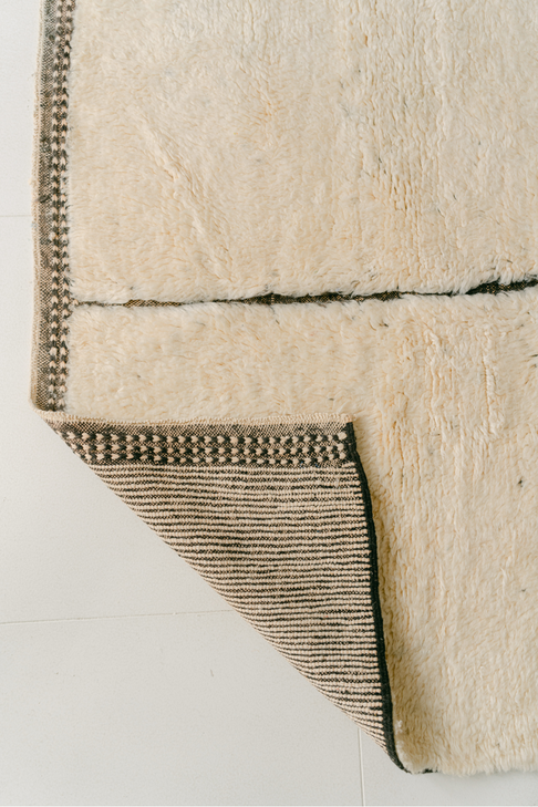 District Loom Modern hand knotted Moroccan Beni Ourain area rug 003 made-to-order