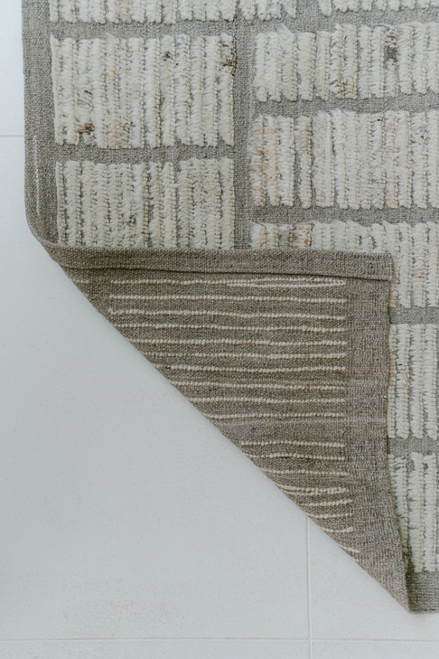 District Loom Modern hand knotted Afghan Tulu area rug 002 made to order
