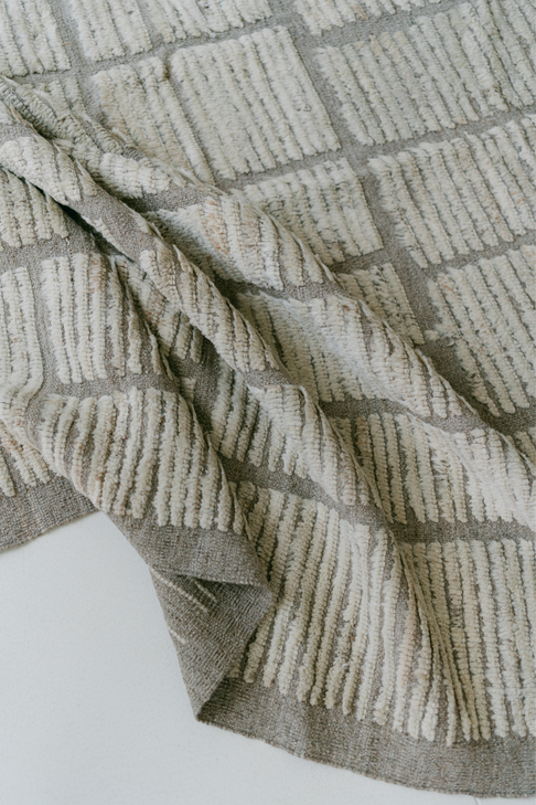 District Loom Modern hand knotted Afghan Tulu area rug 002 made to order