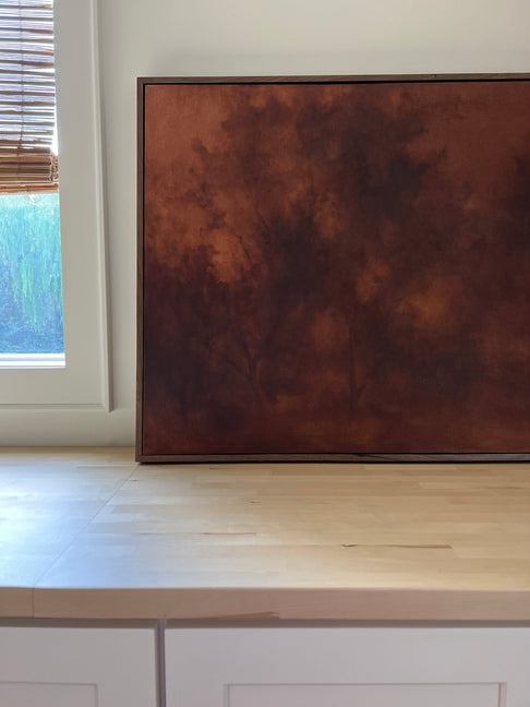 Brittney Shulz Original Umber 1 wall art for District Loom
