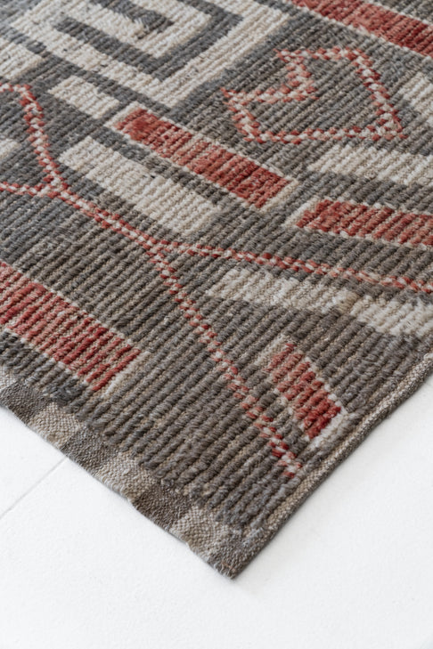 District Loom Contemporary Tulu runner rug 024