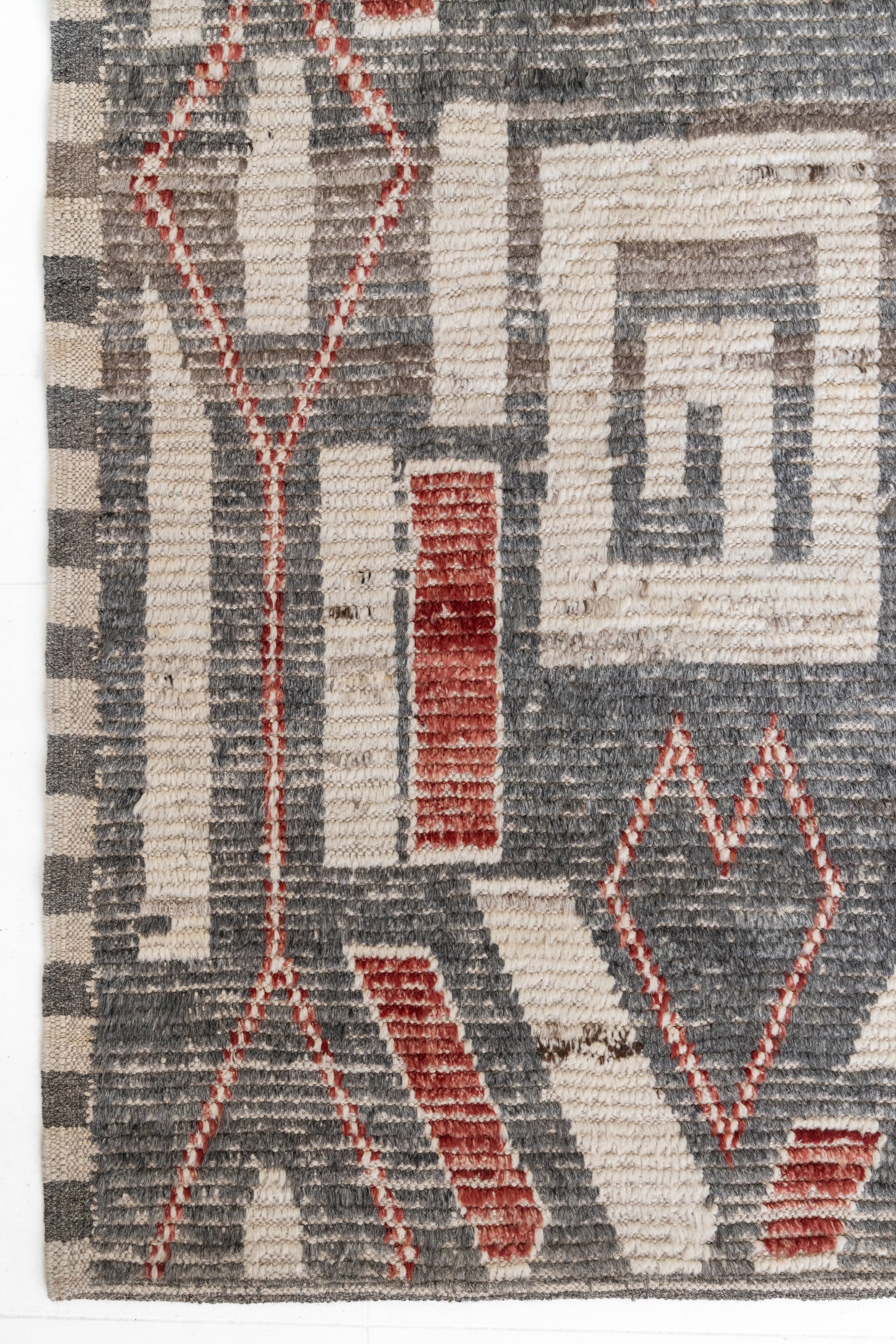 District Loom Contemporary Tulu runner rug 024
