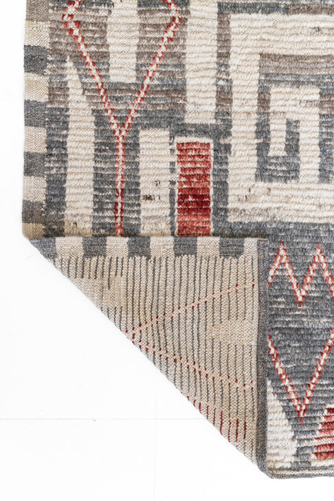 District Loom Contemporary Tulu runner rug 024