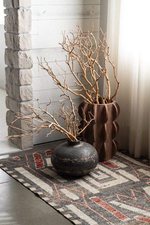 District Loom Contemporary Tulu runner rug 024
