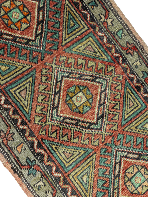 District Loom Vintage Turkish Mini Rug No. 760