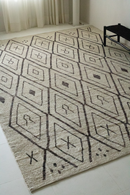 District Loom Modern hand knotted Afghan Tulu area rug 005 made to order