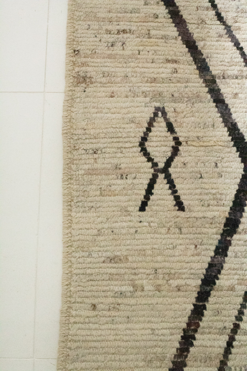 District Loom Modern hand knotted Afghan Tulu area rug 005 made to order