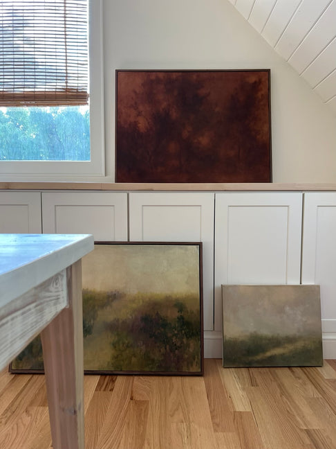 Brittney Shulz Original Umber 1 wall art for District Loom