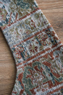 Vintage Persian carpet handmade Christmas stocking 4