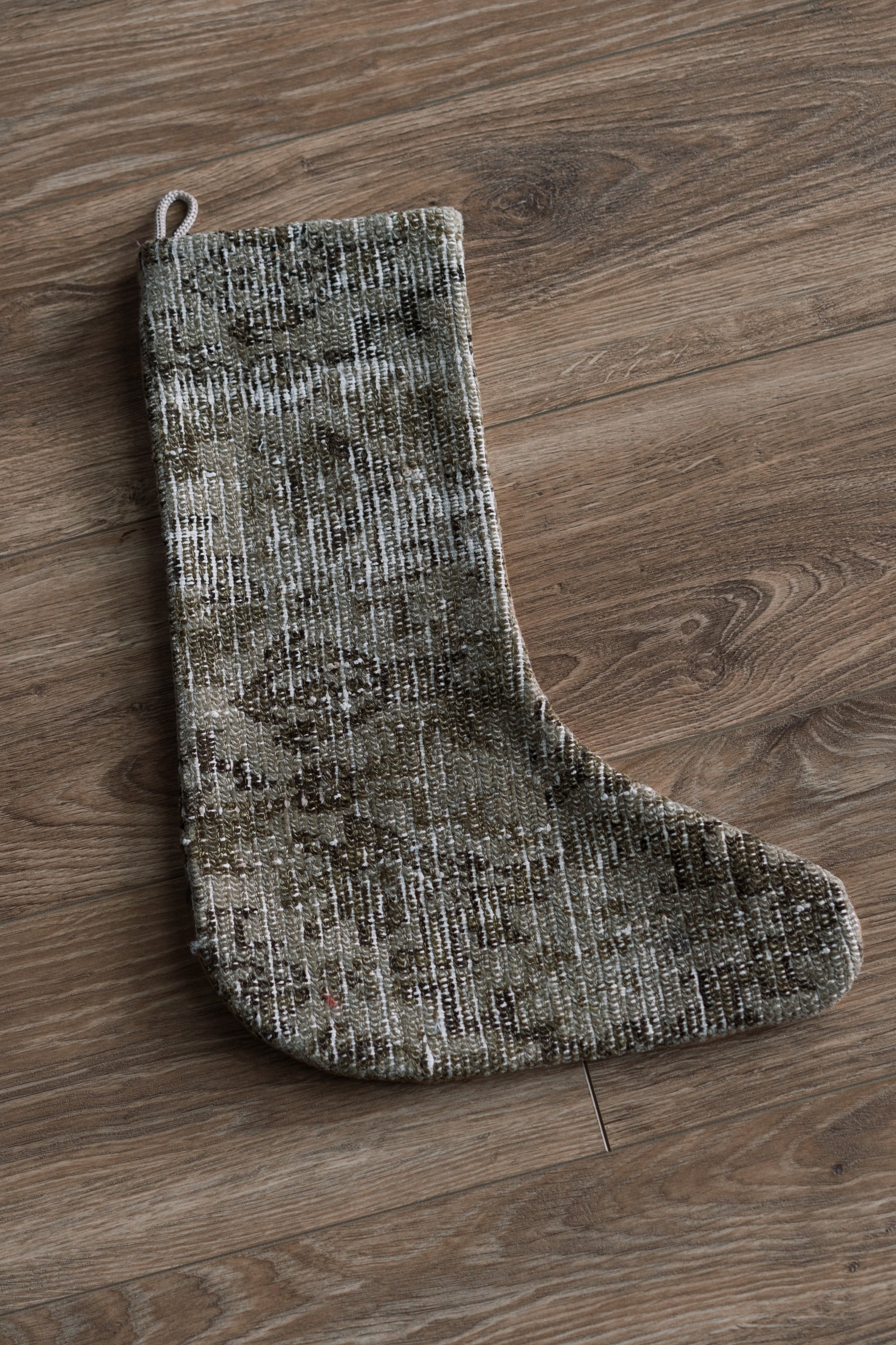 District Loom Christmas Stocking No. 49
