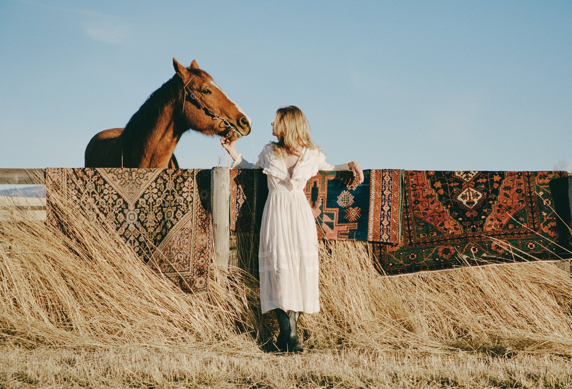District Loom Vintage Mahal Scatter Rug Loma
