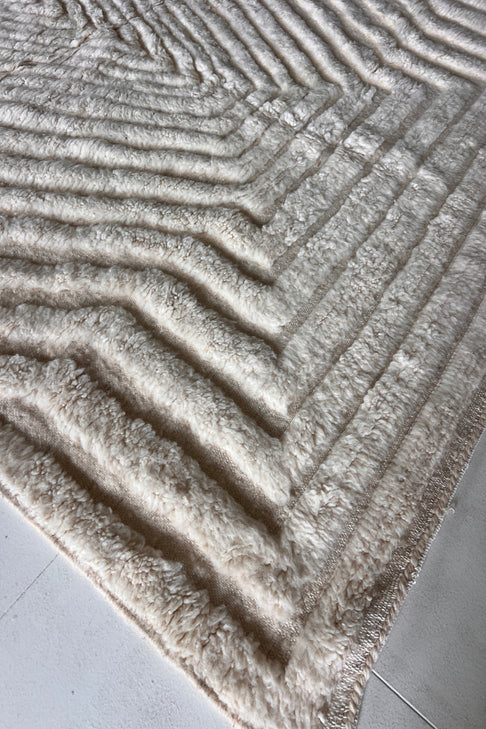 District Loom Modern Beni Ouarain Area Rug Alisma