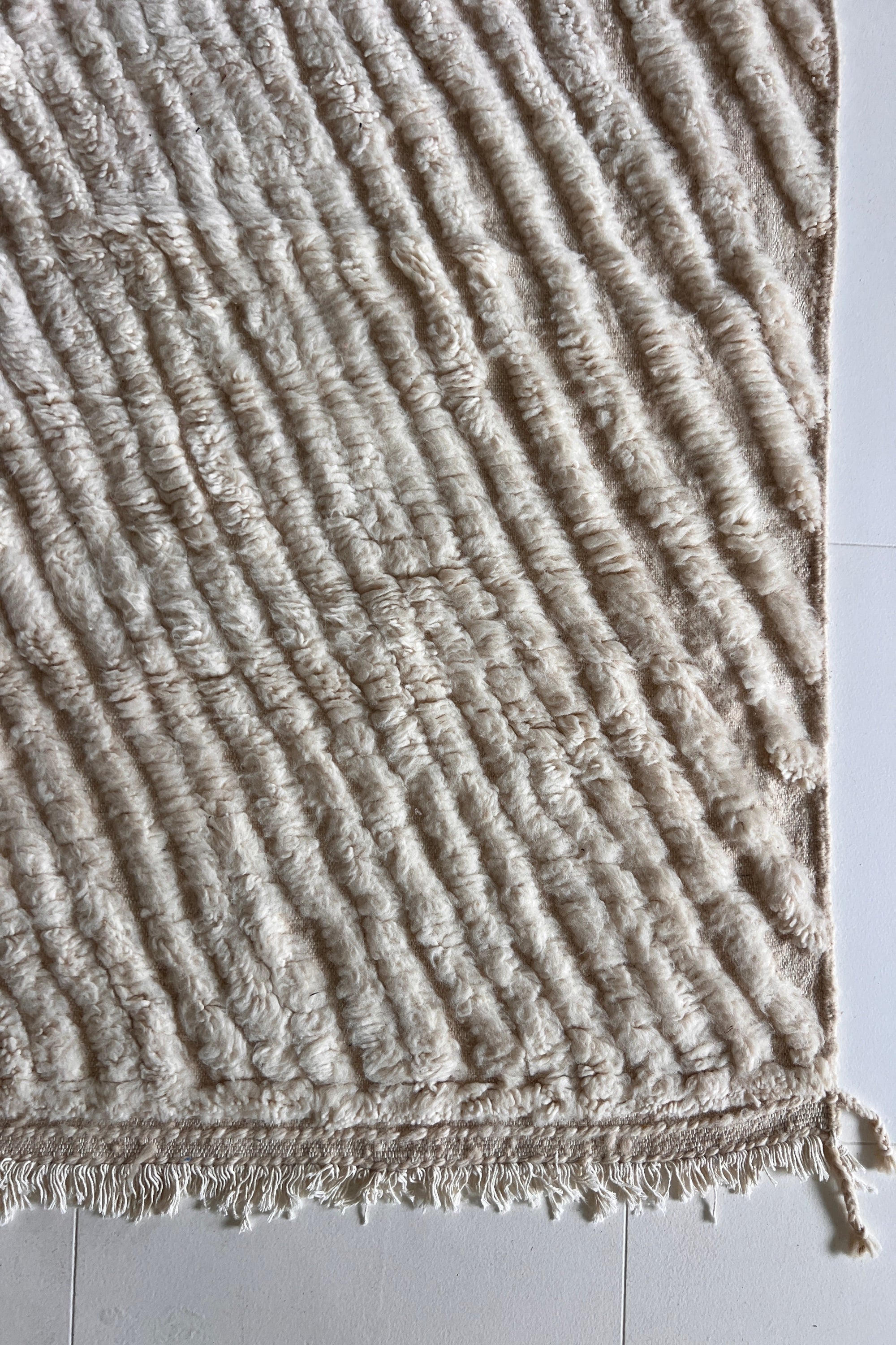 District Loom Modern Beni Ouarain Area Rug Alisma