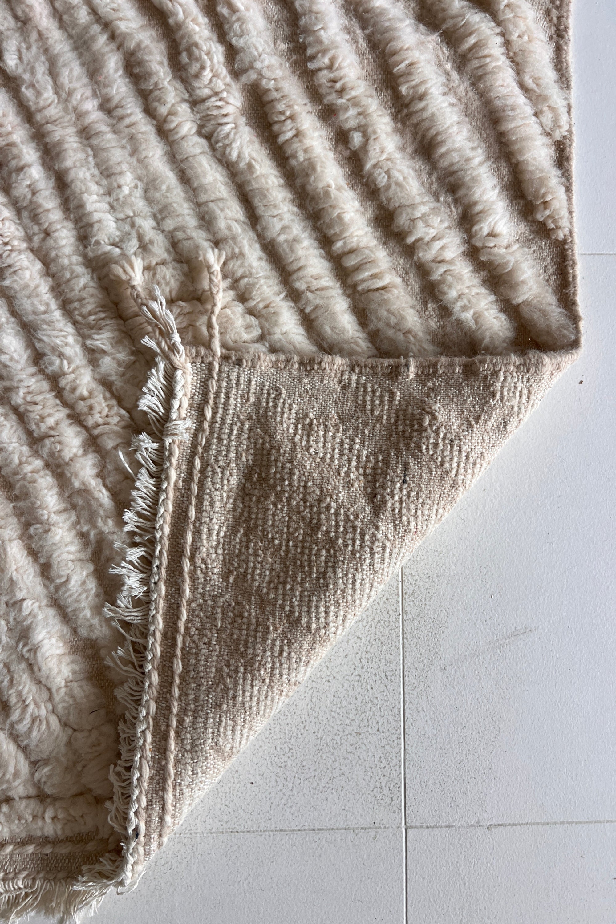 District Loom Modern Beni Ouarain Area Rug Alisma